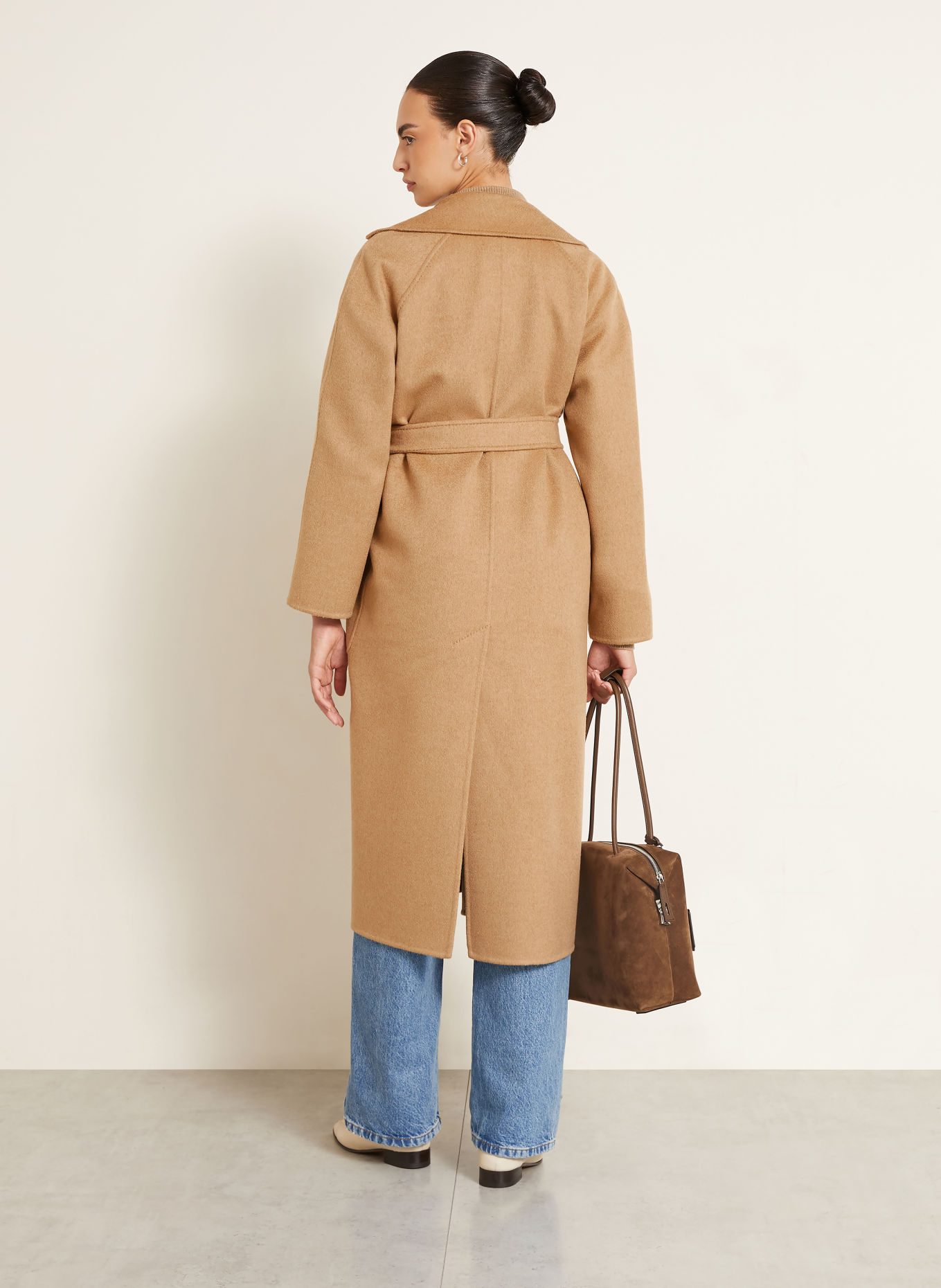 Max Mara Płaszcz z wełny wielbłądziej READY: CAMELOWY