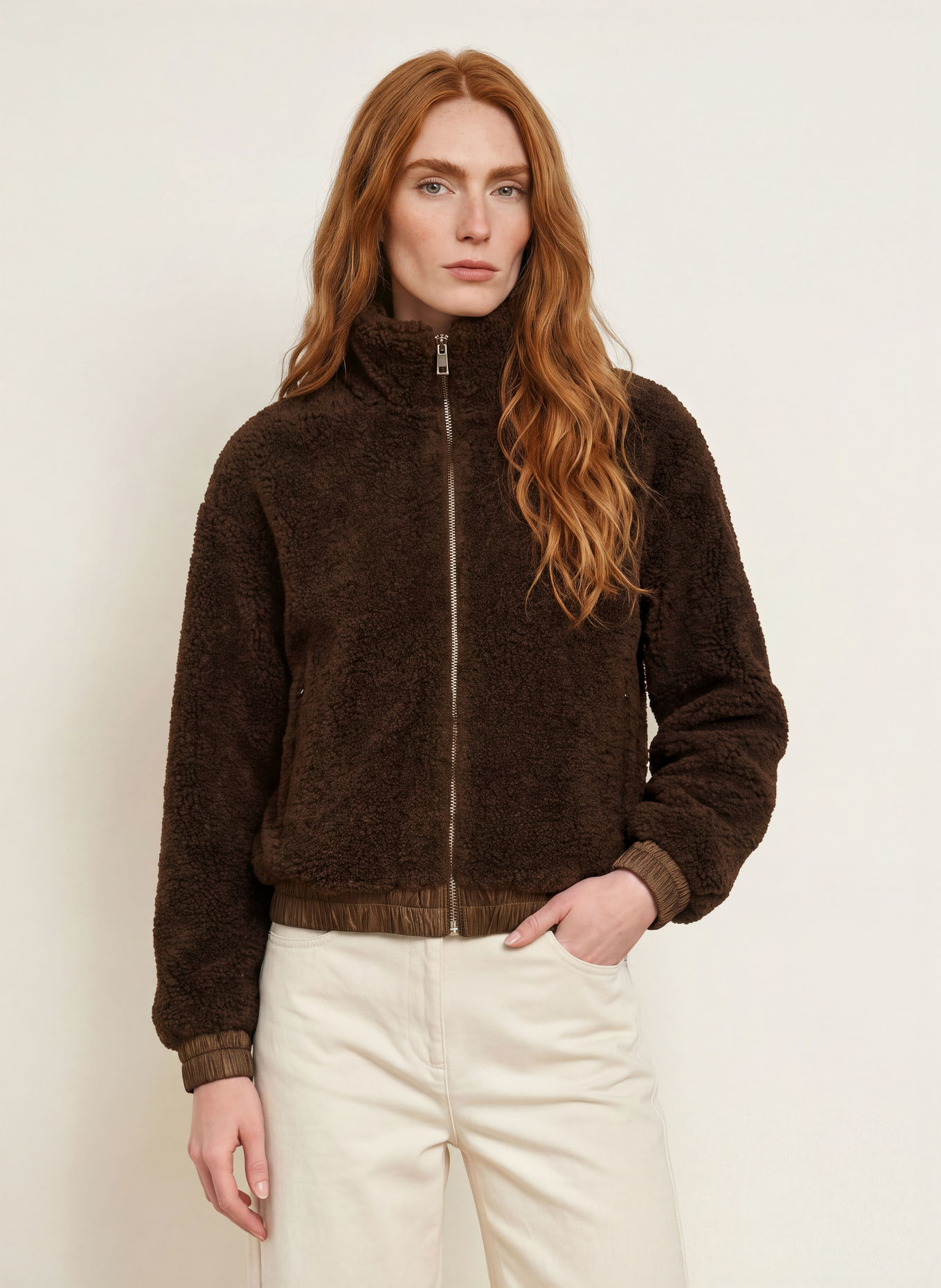 No.1 Como Teddybontjas TARO: MARRON FONCÉ