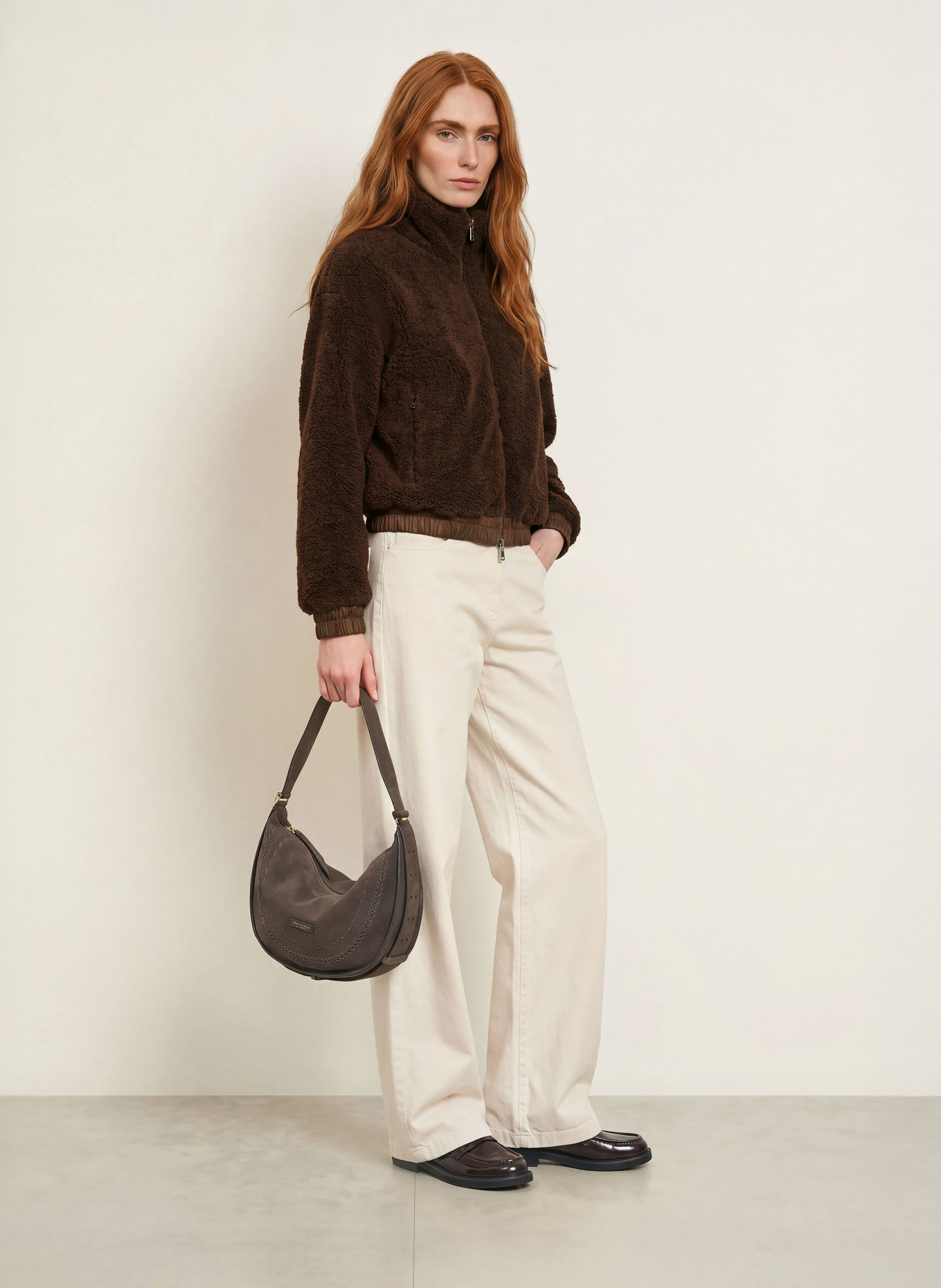 No.1 Como Teddybontjas TARO: MARRON FONCÉ