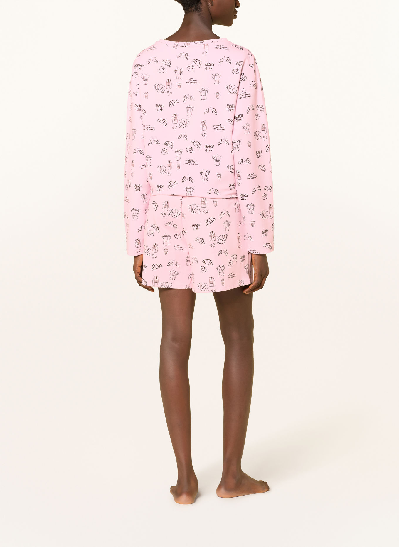 darling harbour Sweatshirt loungewear: rose AOP