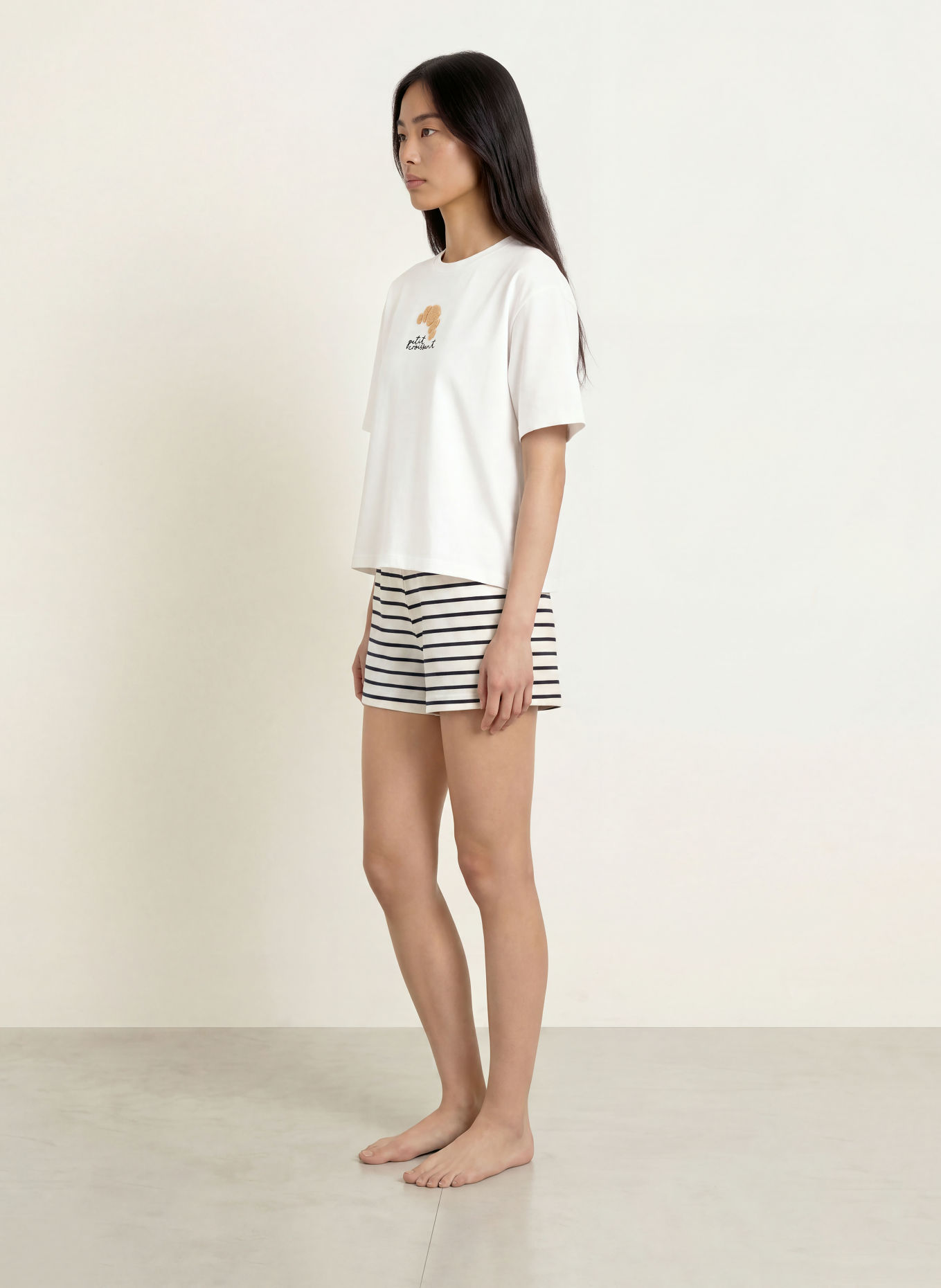 darling harbour T-shirt: OFF WHITE