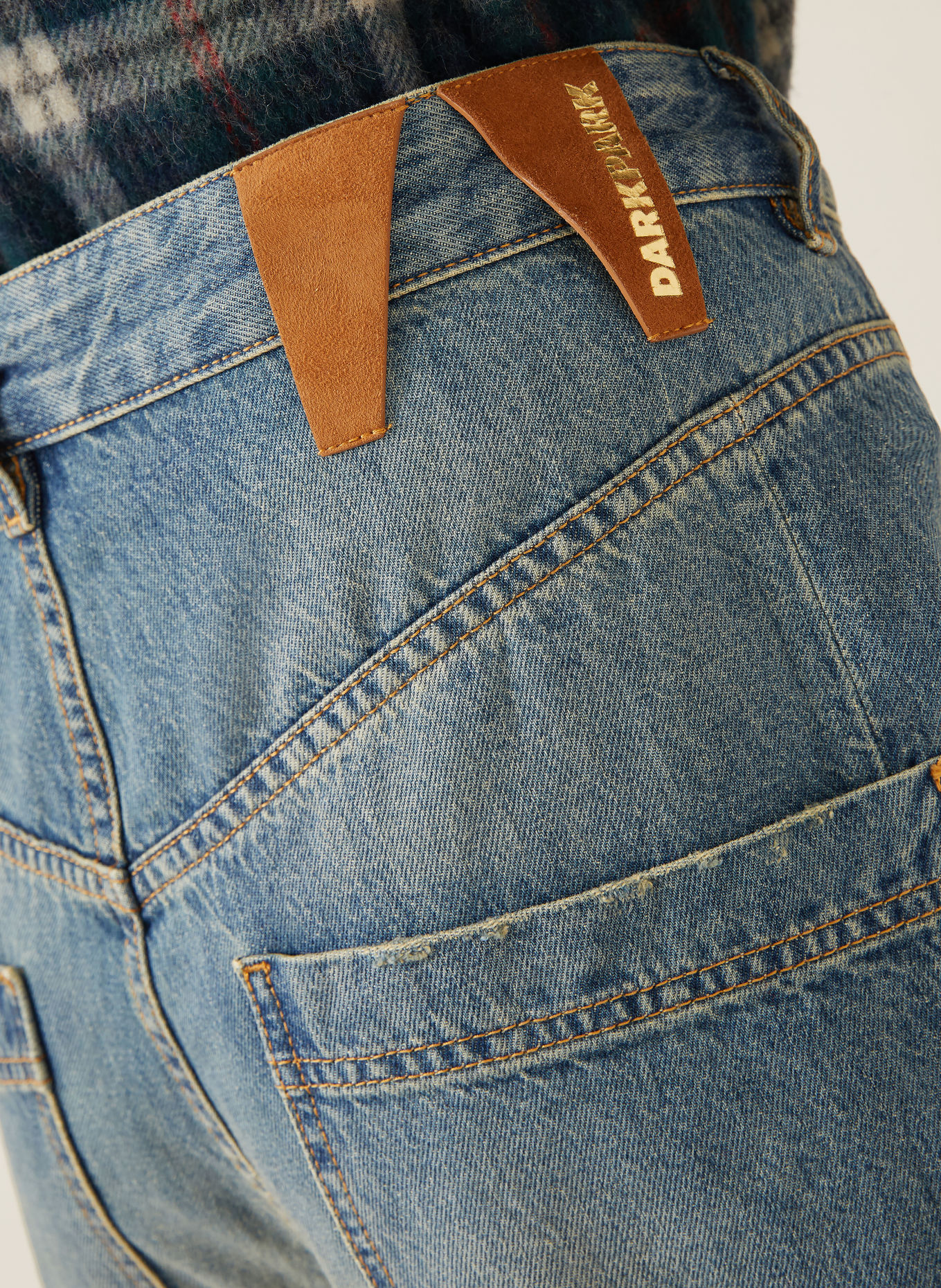 DARKPARK Wide-Leg jeans INES: W055 SAND WASH