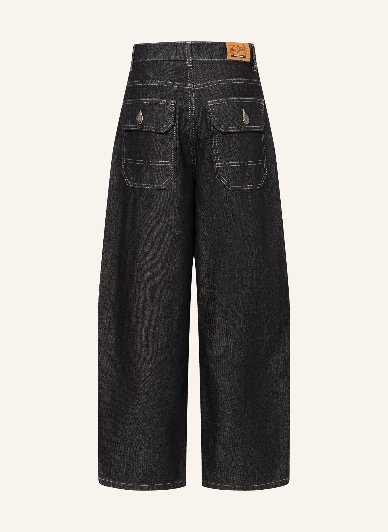 BLUE EFFECT Jeans met baggy pasvorm: 9784 Black Stone Washed