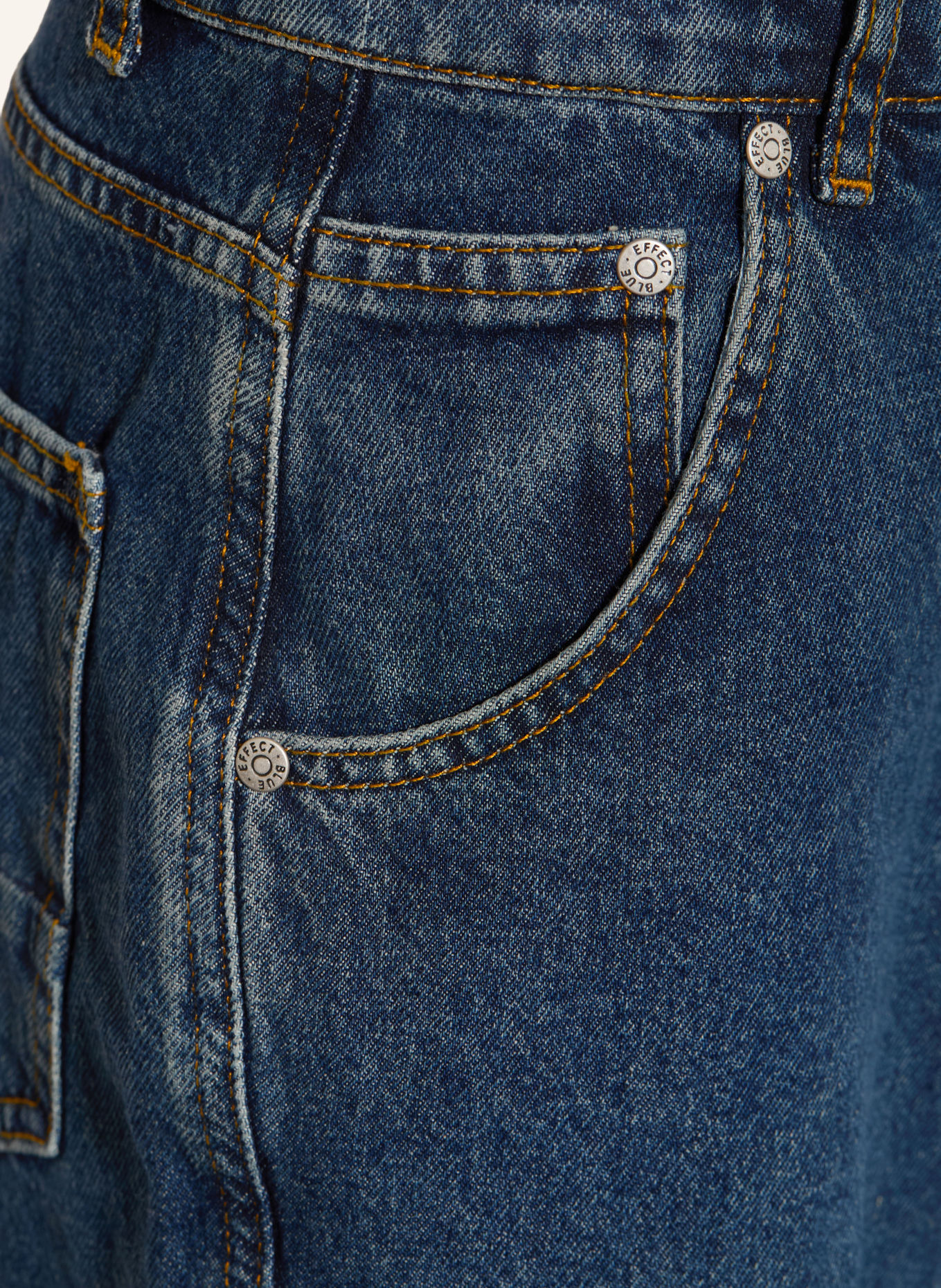 BLUE EFFECT Jeans met baggy pasvorm: 9686 Dark Blue Tint