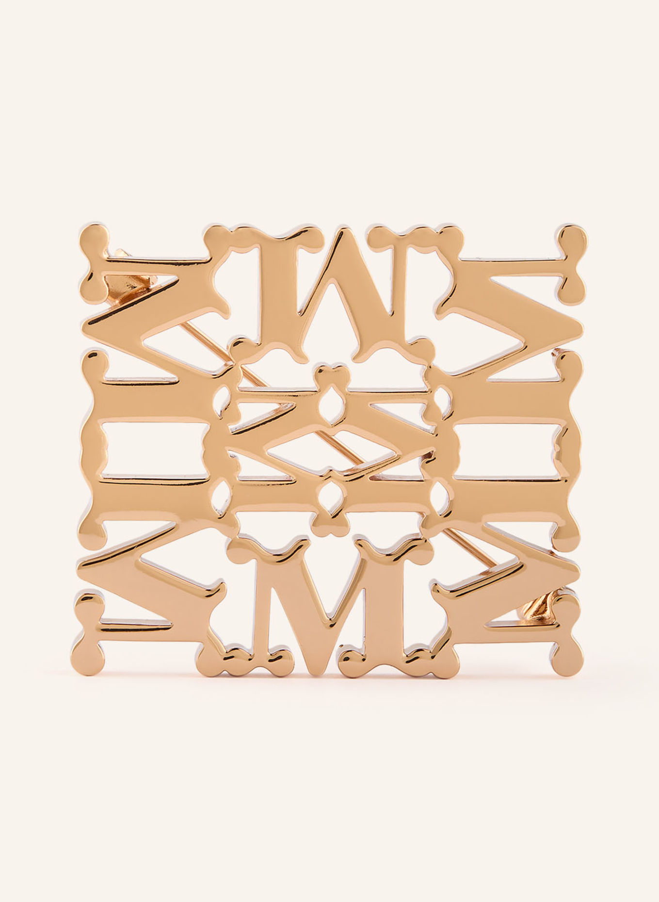 Max Mara PIOPPO Brooch: GOLD