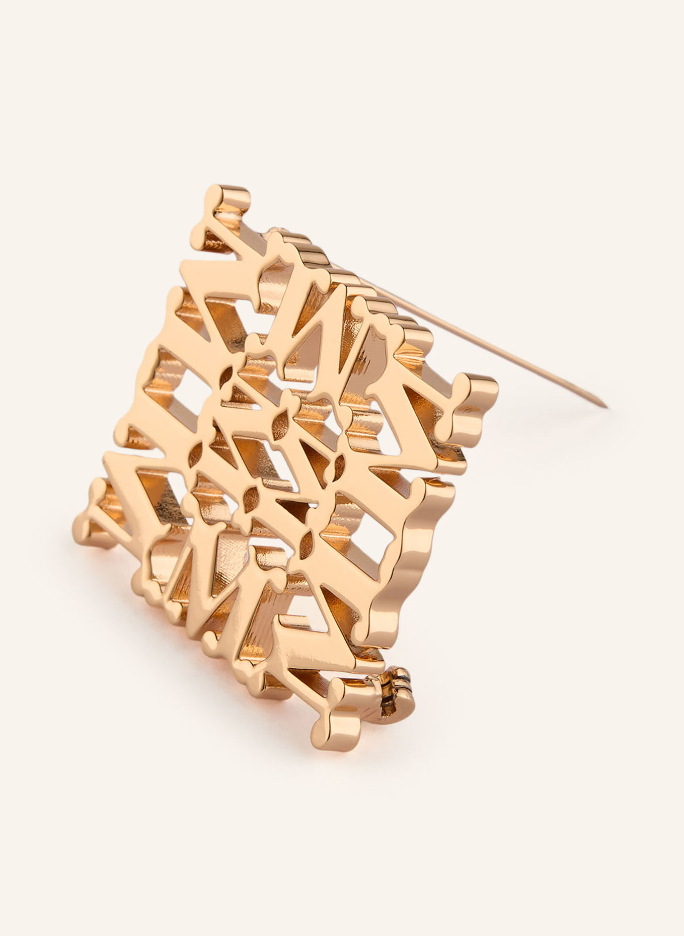 Max Mara PIOPPO Brooch: GOLD