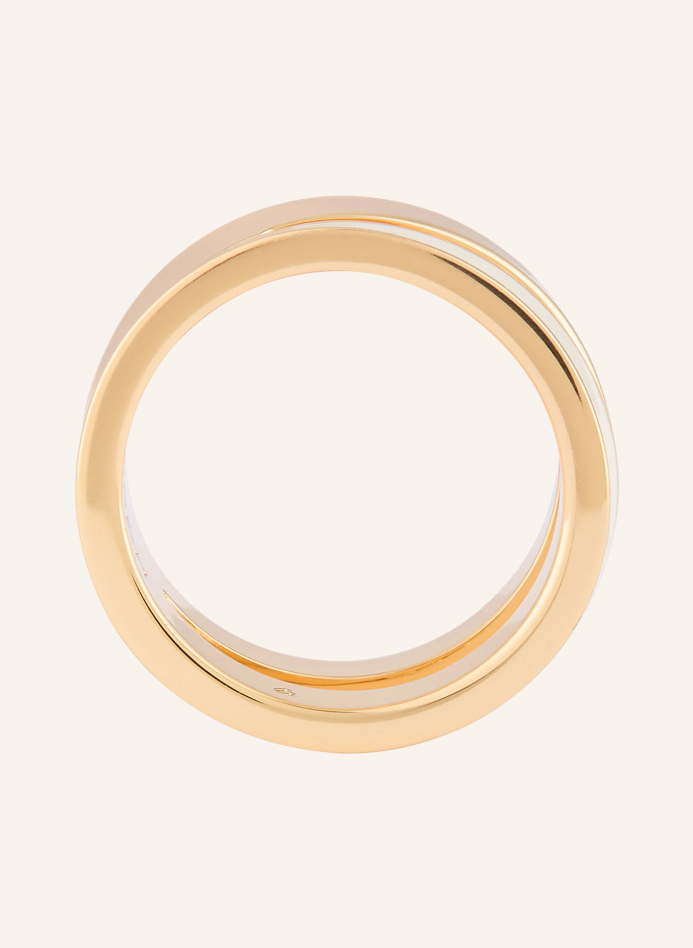 TORY BURCH Ring ICON: GOLD / WEISS
