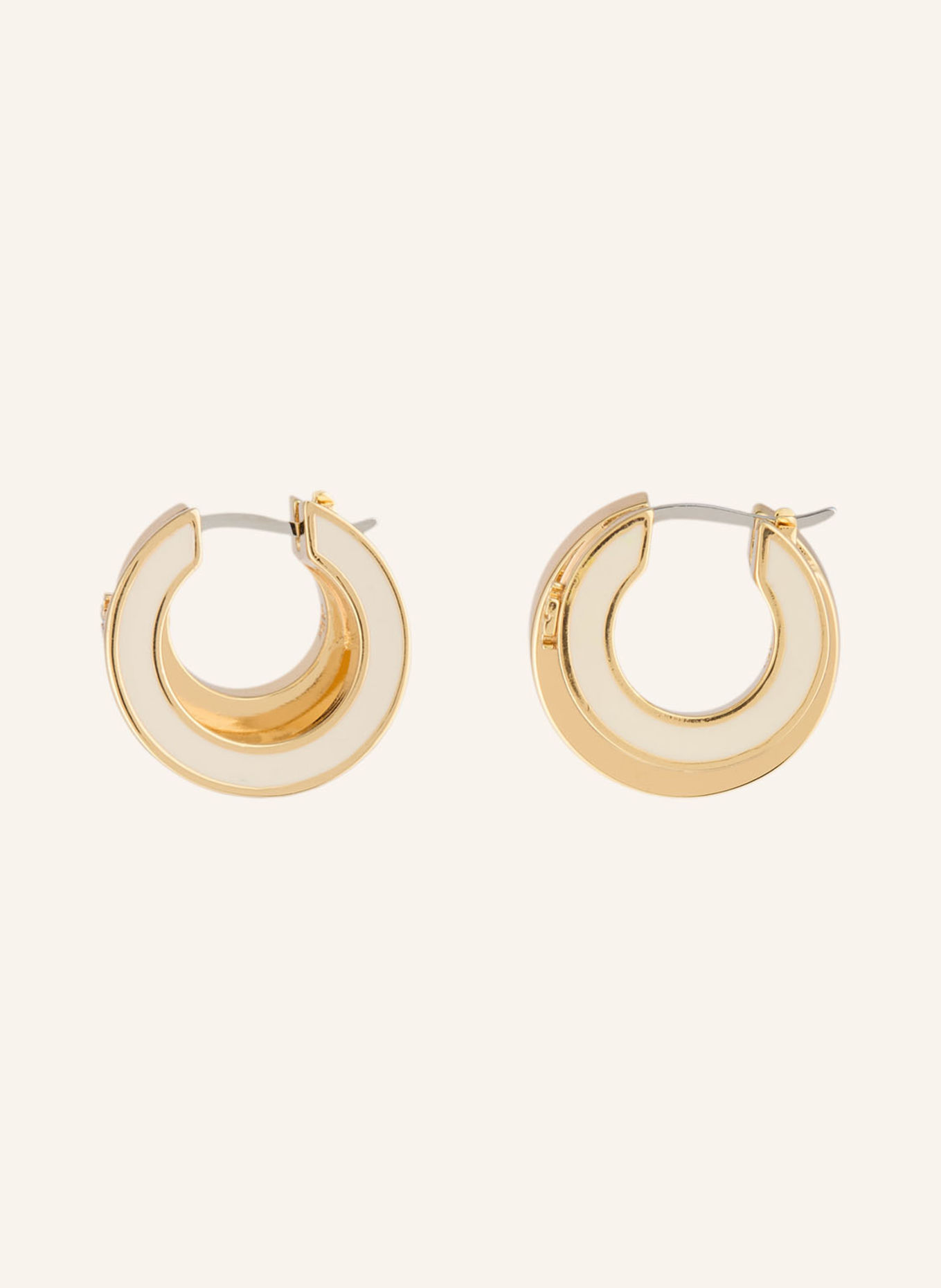TORY BURCH Creolen ICON: GOLD / WEISS