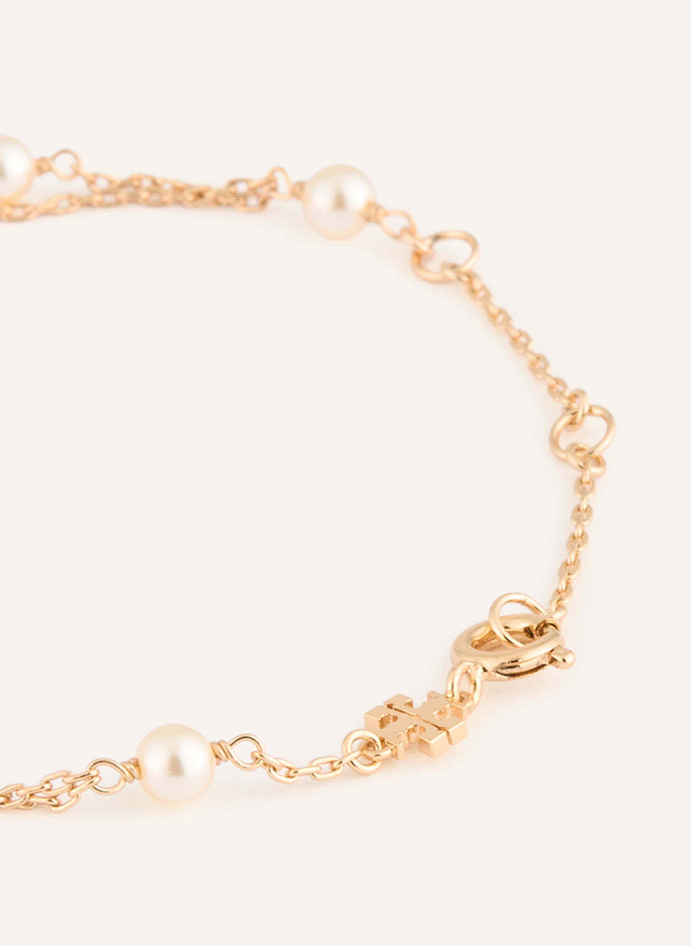 TORY BURCH Armband MOONDANCE: GOLD / WEISS