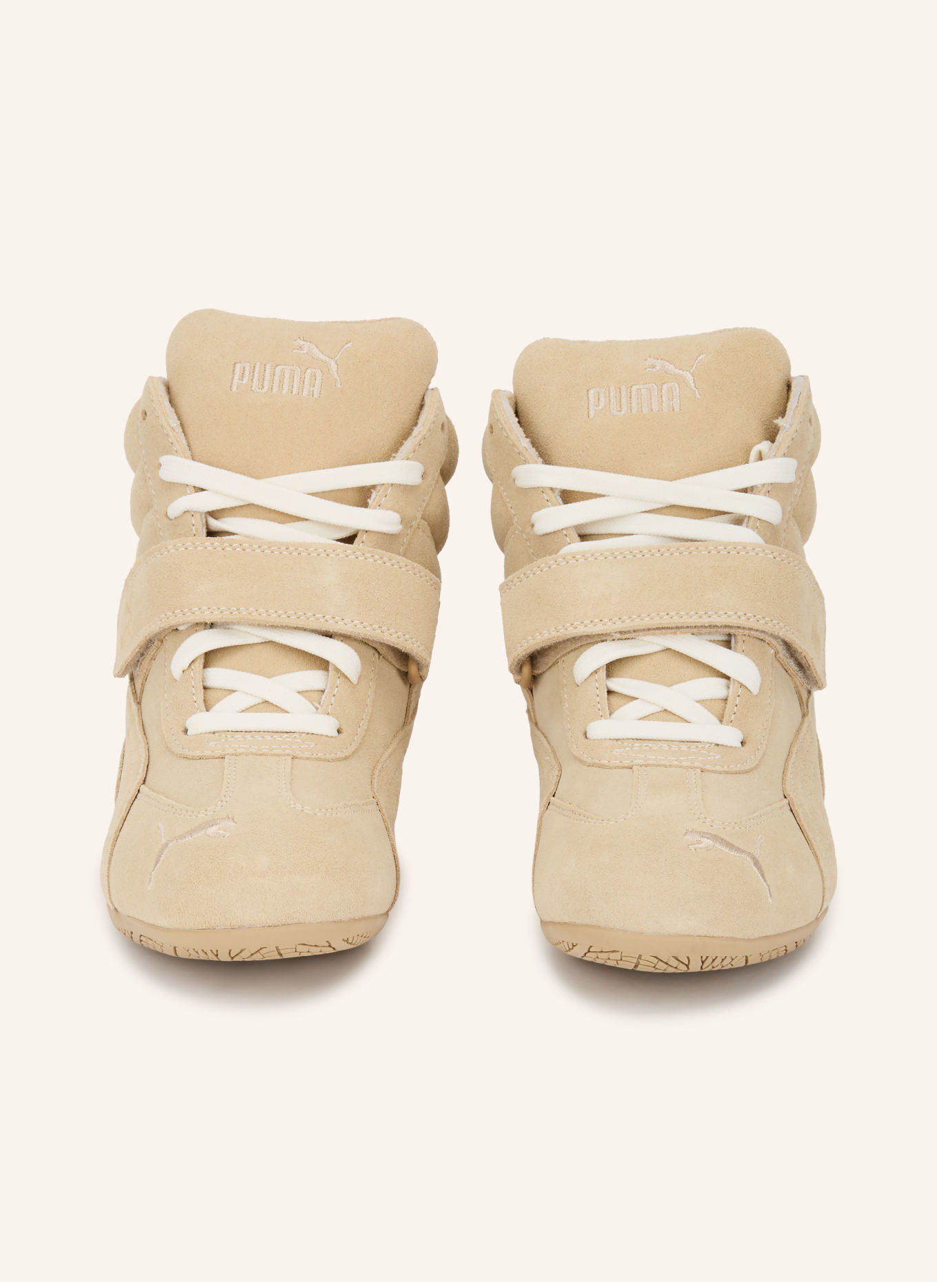 PUMA SPEEDCAT WEDGE Sneakers: BEIGE