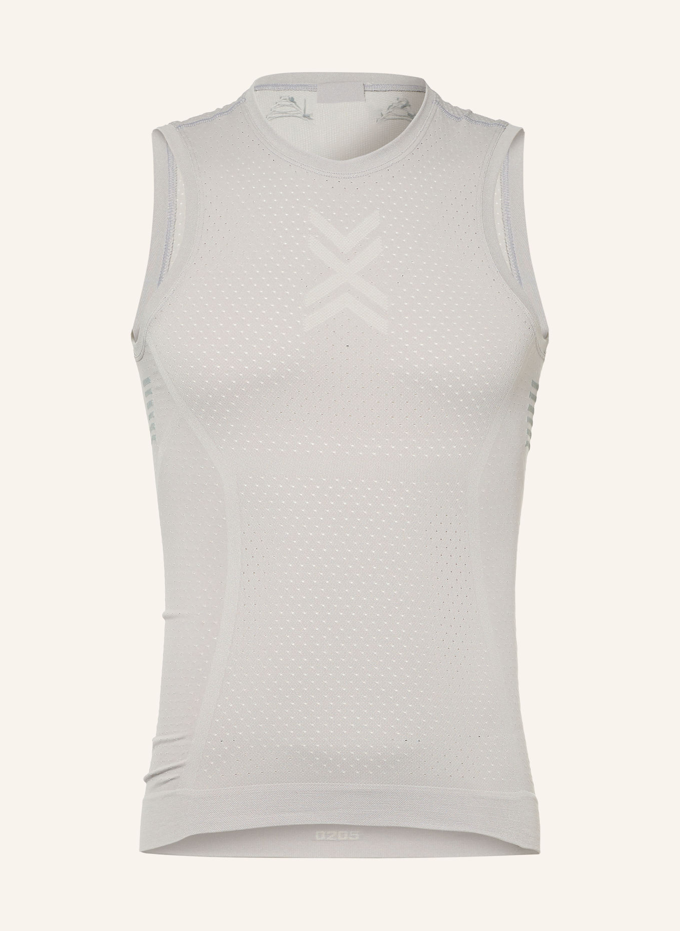 X-BIONIC Funktionswäsche-Top XCEED RIDE UNISEX mit Mesh: HELLGRAU / SILBER