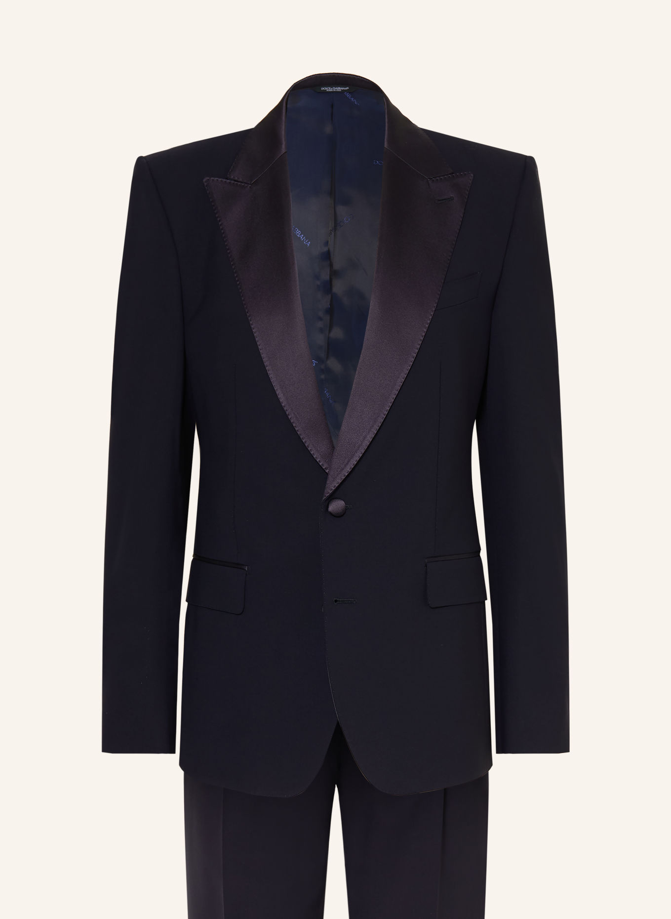 DOLCE & GABBANA Costume coupe extra slim: BLEU FONCÉ
