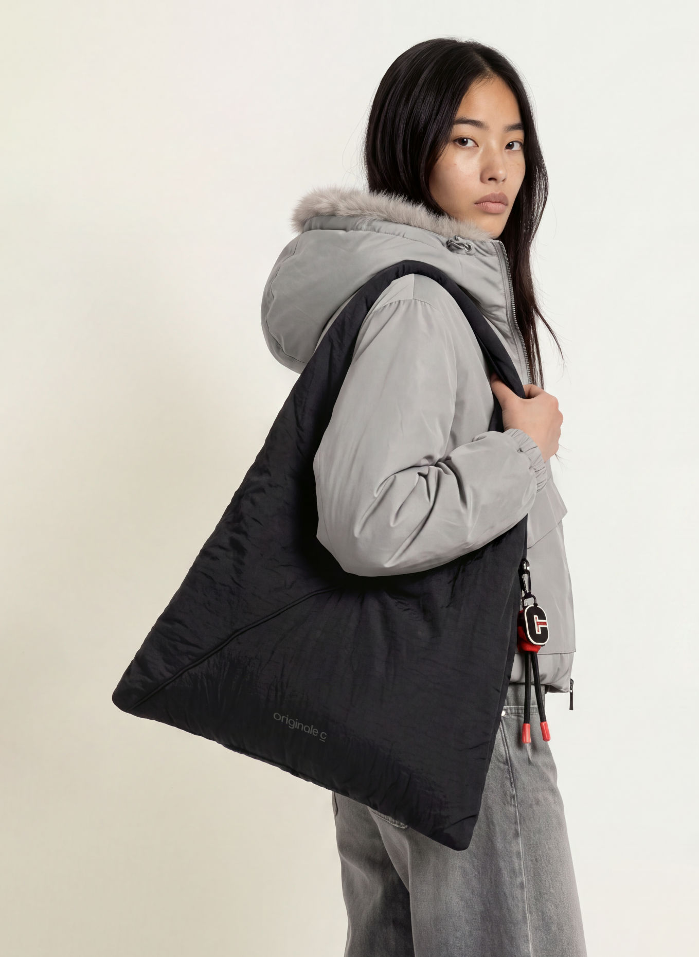No.1 Como PHOENIX Bucket bag: BLACK