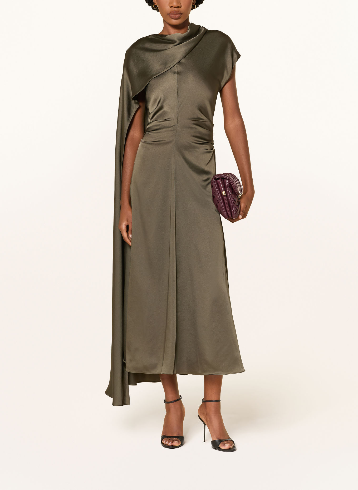 SIMKHAI JACKA Cocktail Dress: OLIVE