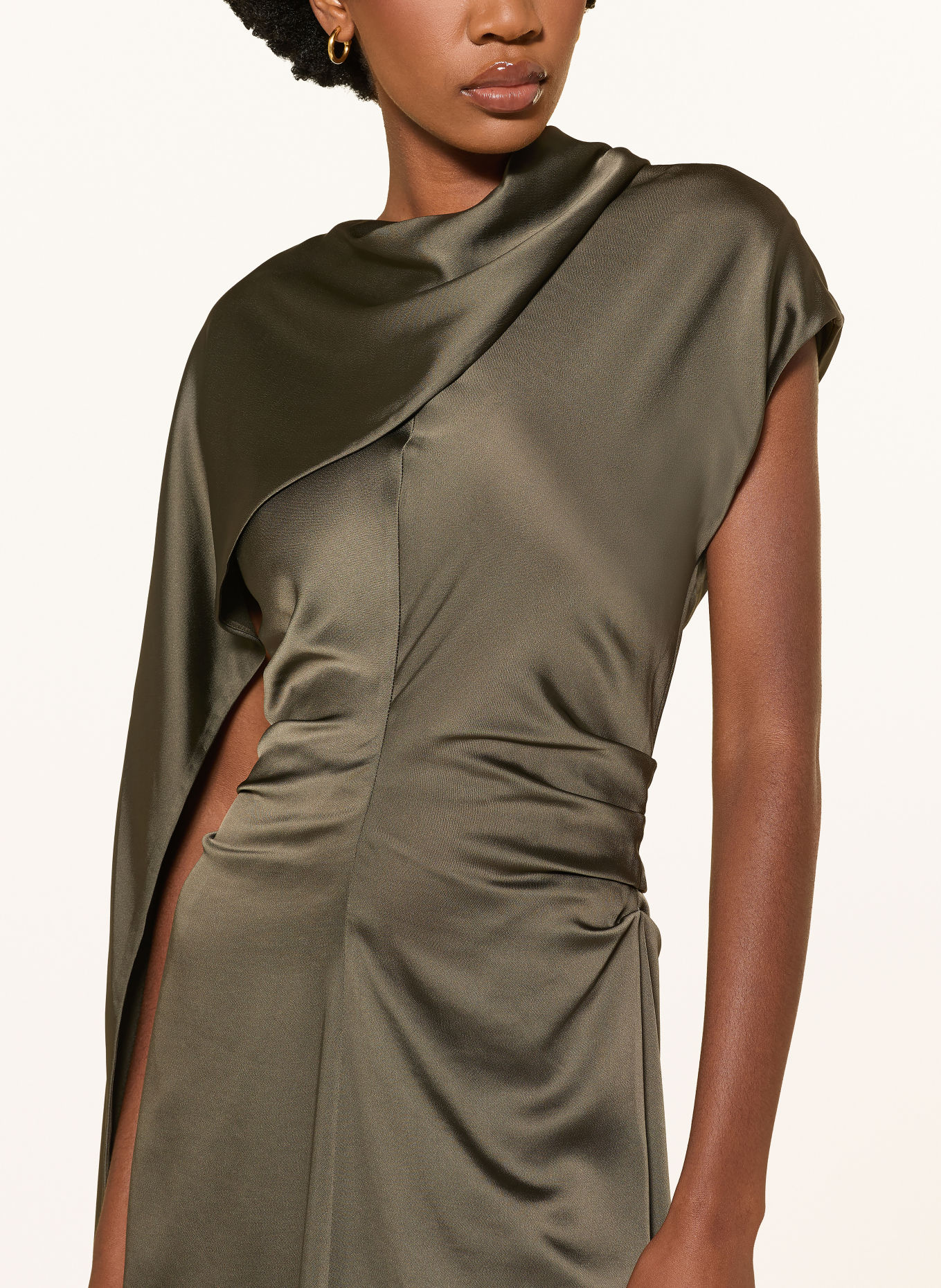 SIMKHAI JACKA Cocktail Dress: OLIVE
