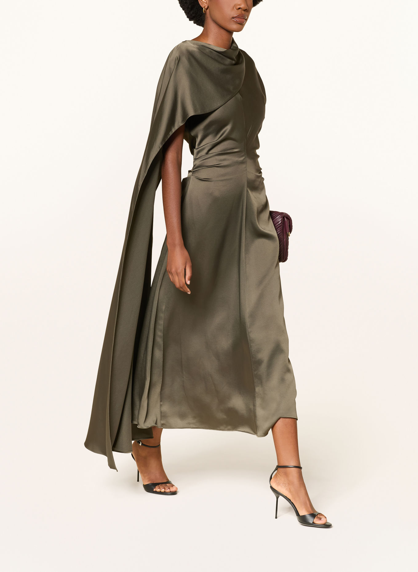 SIMKHAI JACKA Cocktail Dress: OLIVE