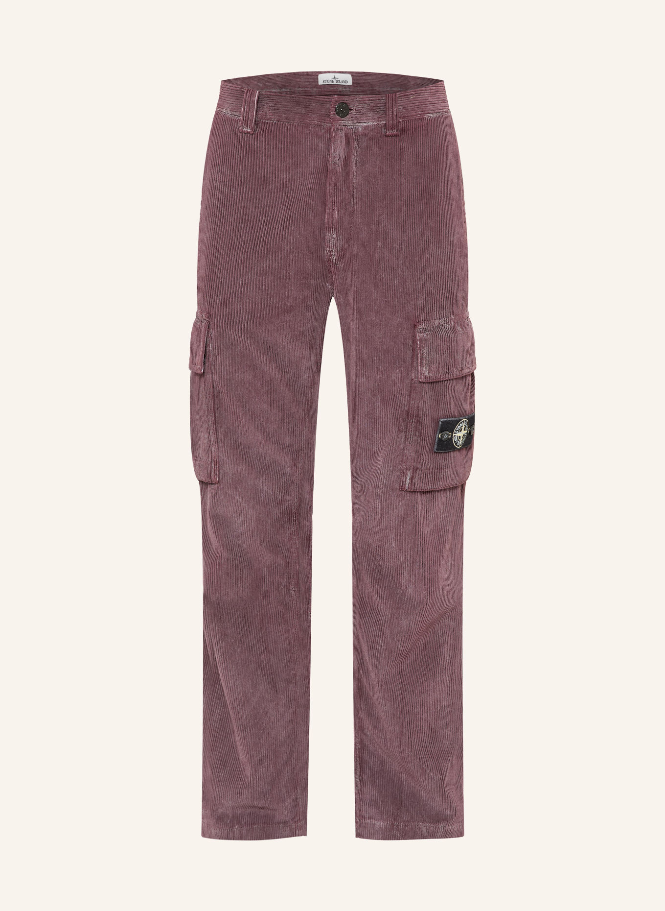 STONE ISLAND Cargohose aus Cord: ALTROSA