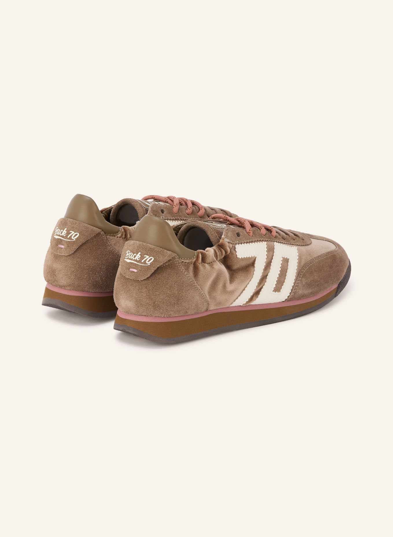 BACK 70 Sneaker ROCKET: TAUPE / CREME