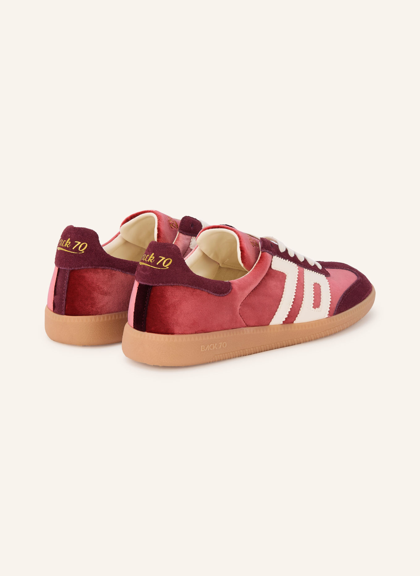 BACK 70 Sneaker CLOUD: DUNKELROT / HELLROT / WEISS