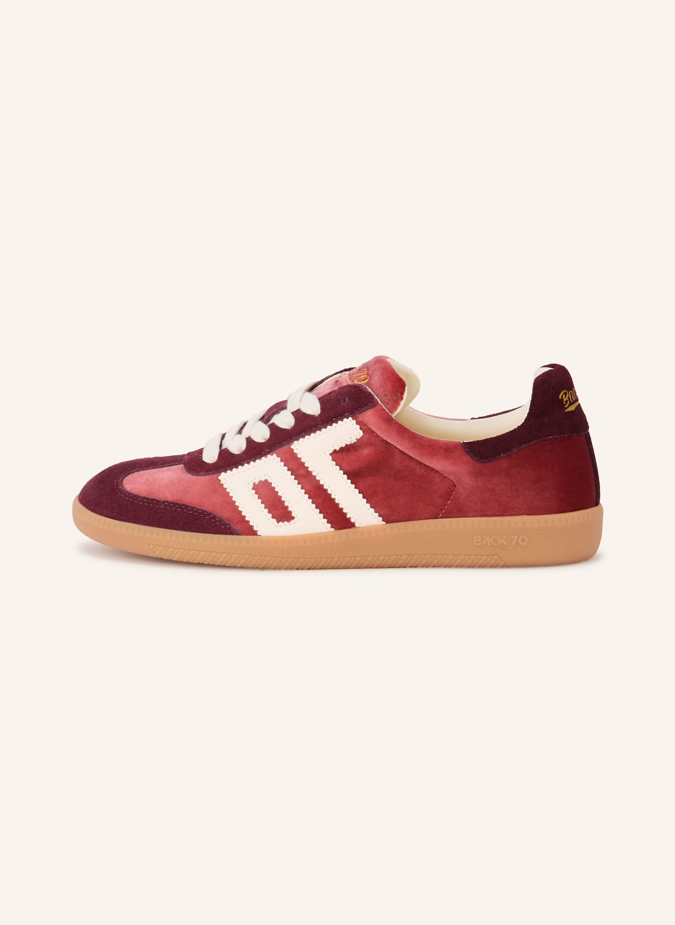 BACK 70 Sneaker CLOUD: DUNKELROT / HELLROT / WEISS