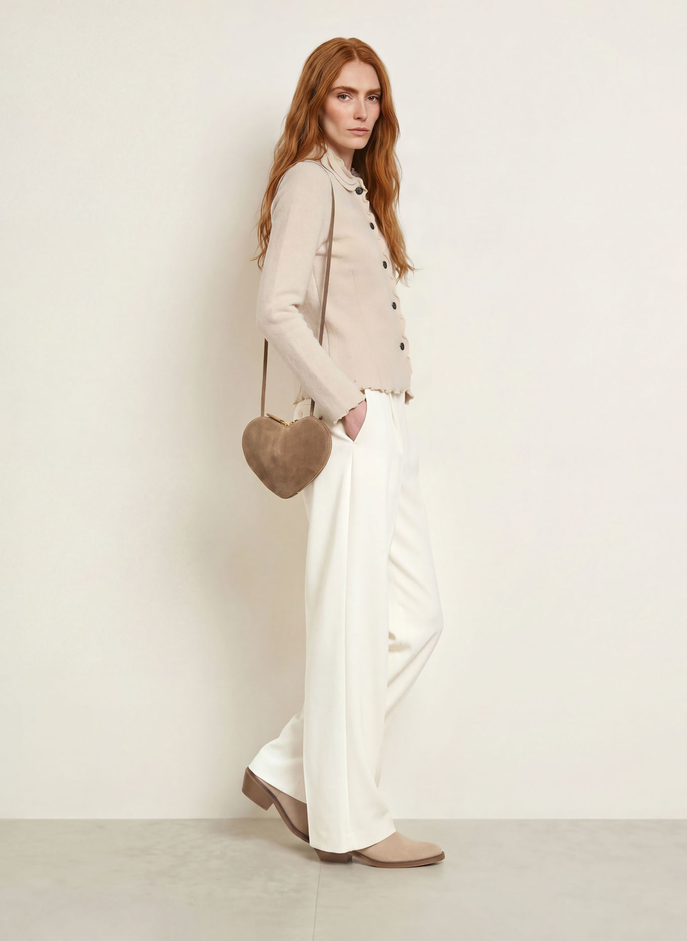 Hammerschmid Strickjacke BADEMN: ECRU