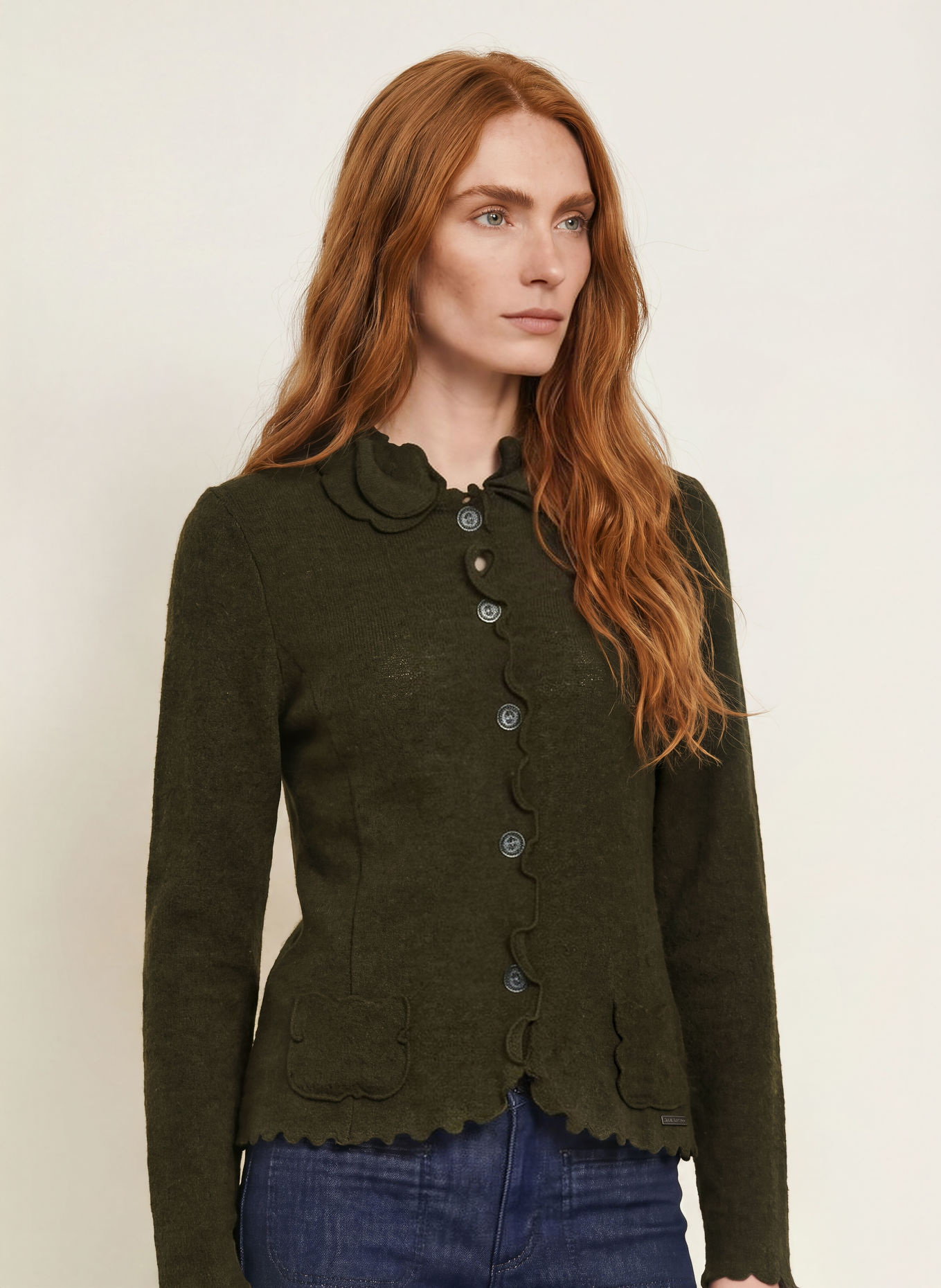 Hammerschmid Strickjacke BADEMN: OLIV