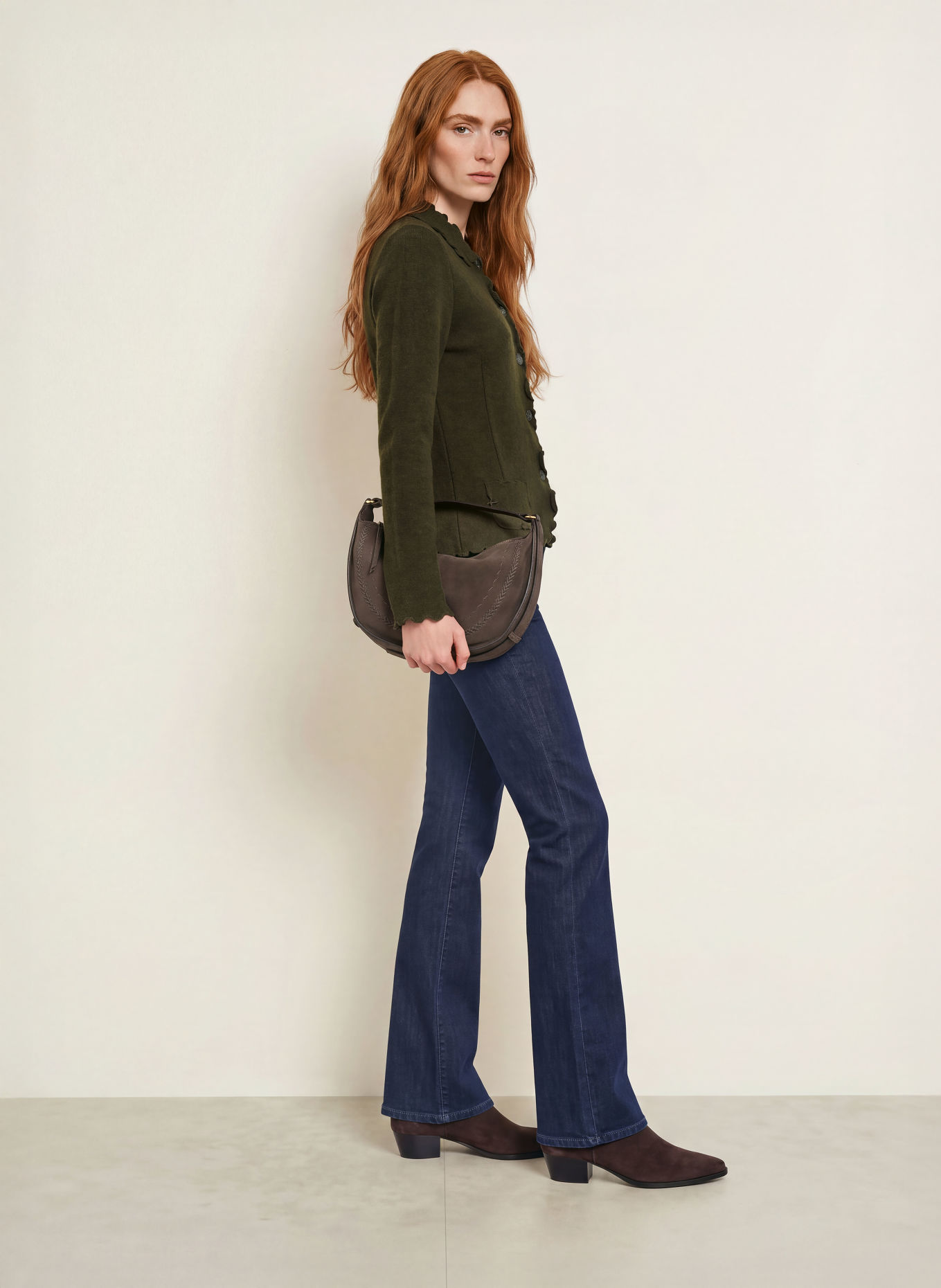 Hammerschmid Strickjacke BADEMN: OLIV