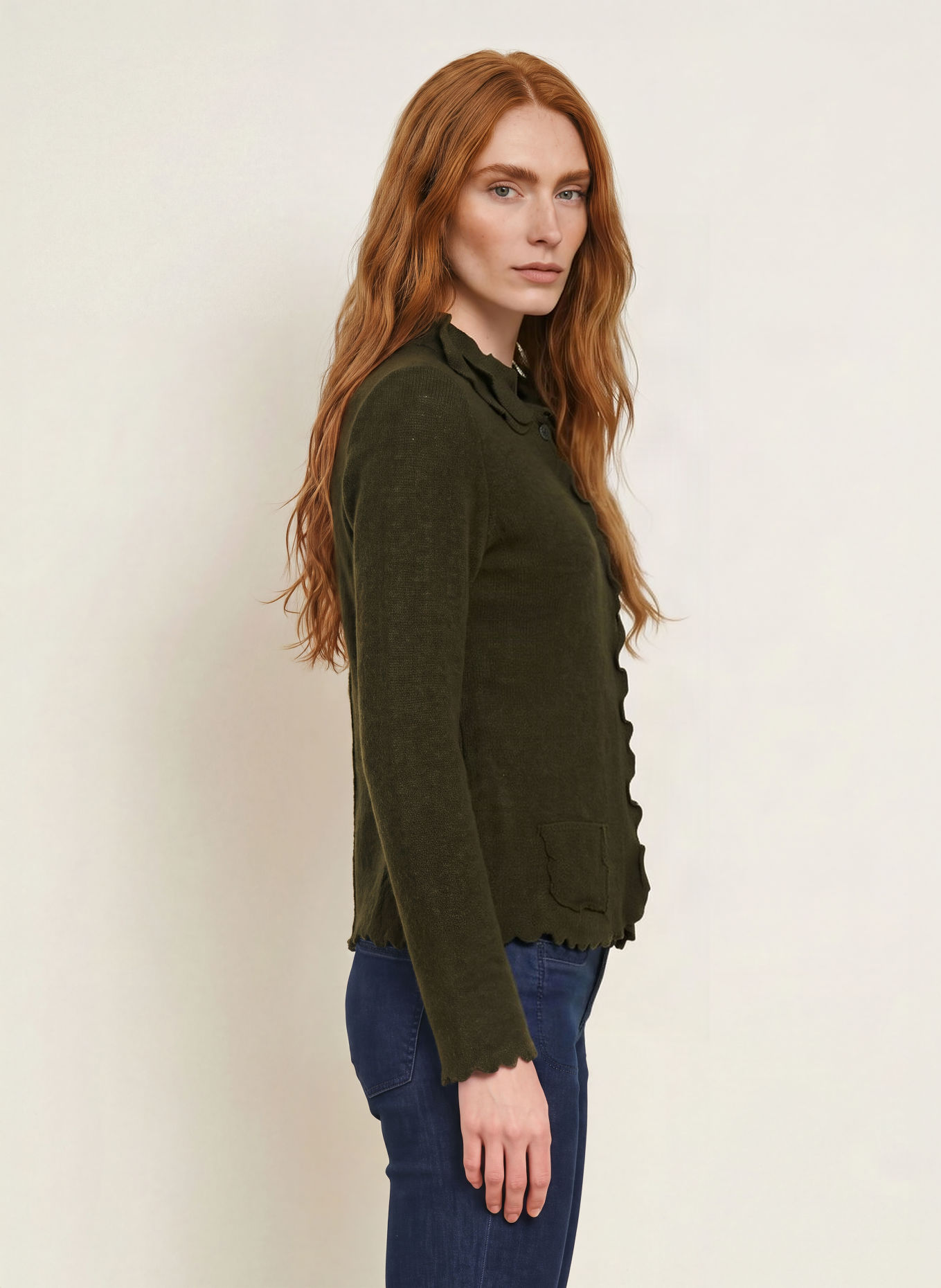 Hammerschmid Strickjacke BADEMN: OLIV