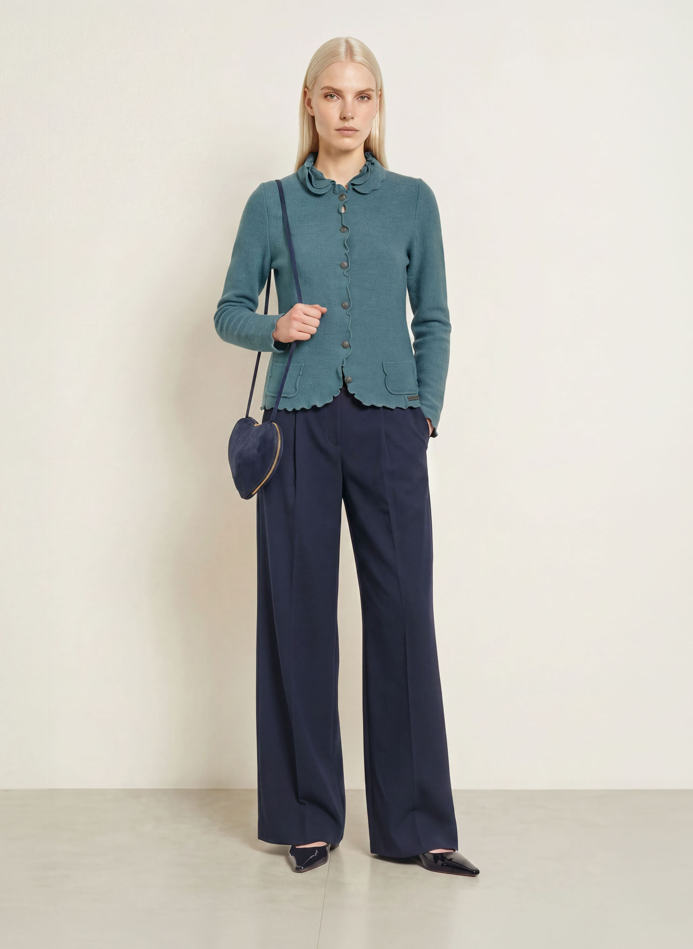 Hammerschmid Strickjacke BADEMN: PETROL