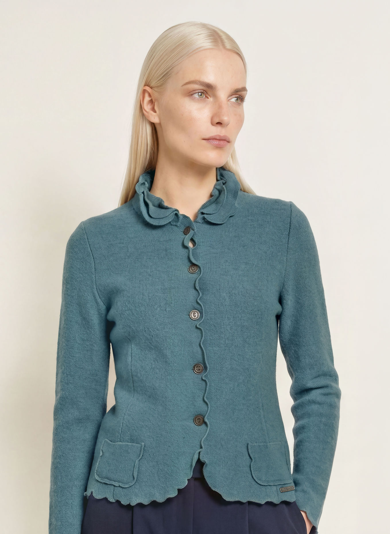 Hammerschmid Strickjacke BADEMN: PETROL