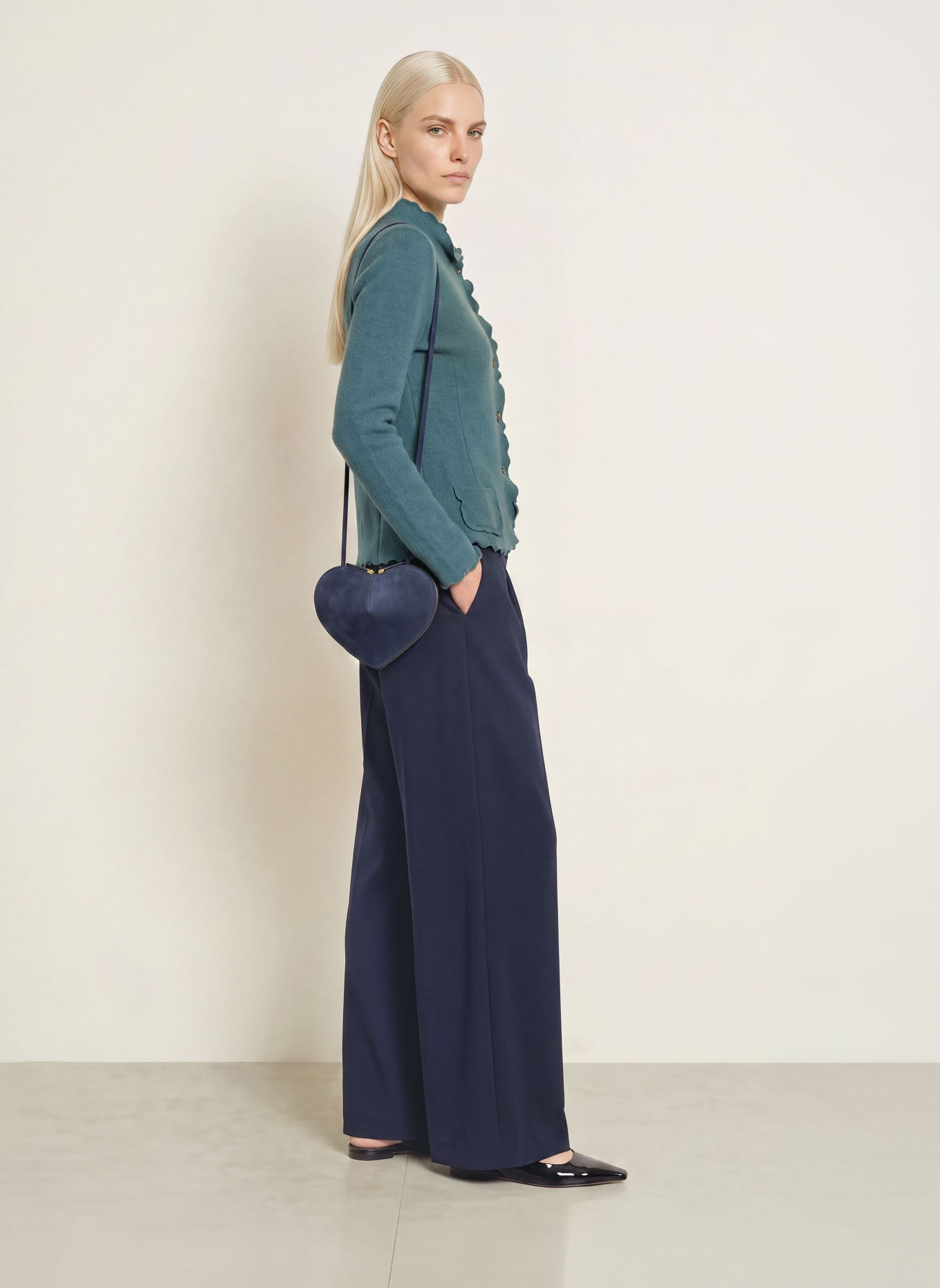 Hammerschmid Strickjacke BADEMN: PETROL
