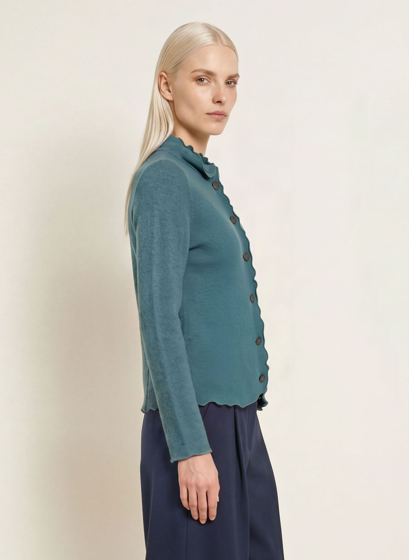 Hammerschmid Strickjacke BADEMN: PETROL