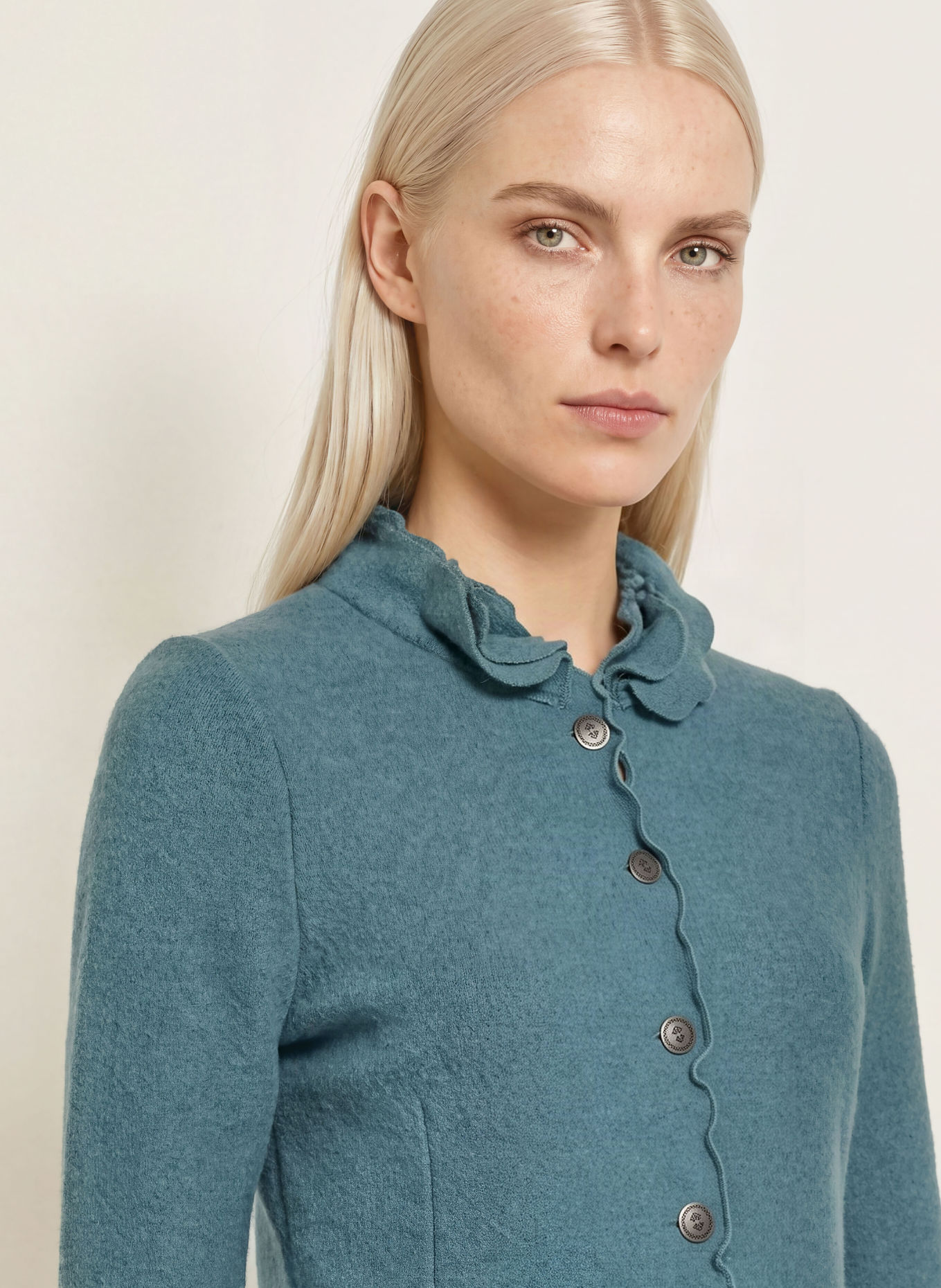 Hammerschmid Strickjacke BADEMN: PETROL