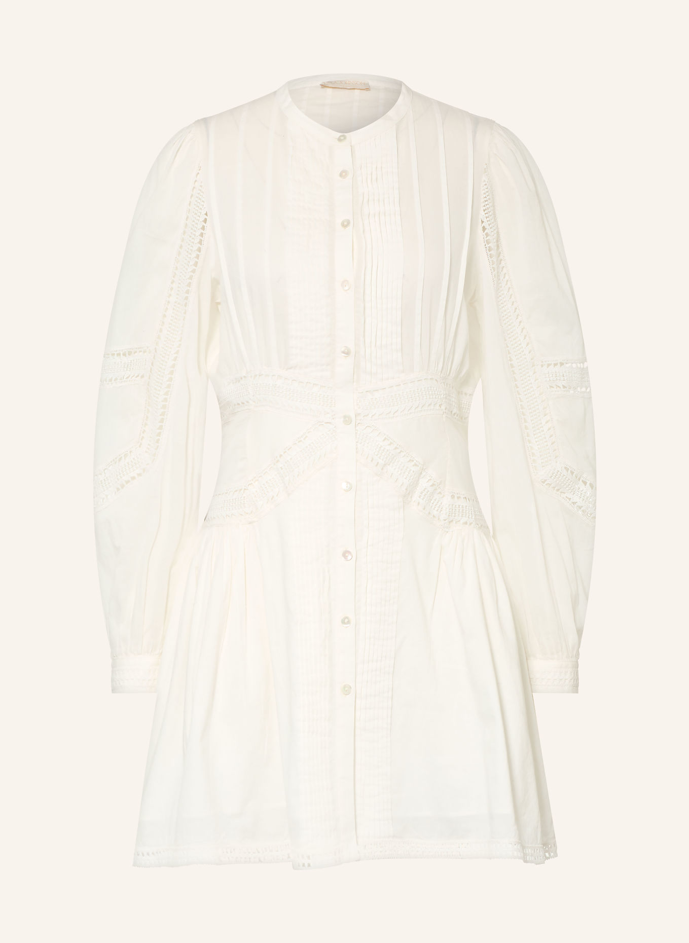 ULLA JOHNSON Jurk ELYSIA: WIT
