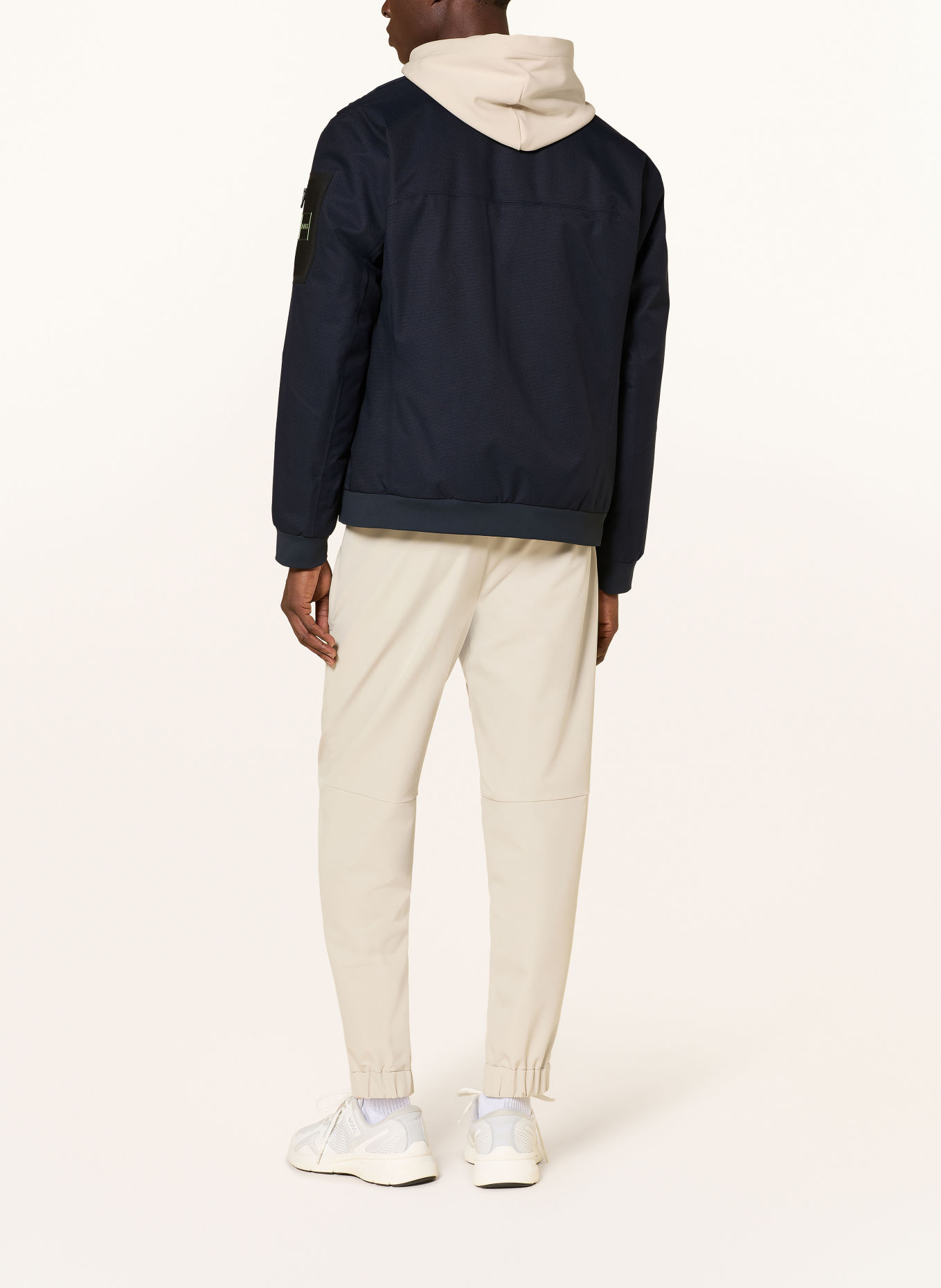 BOSS Blouson HEXATECH: DUNKELBLAU