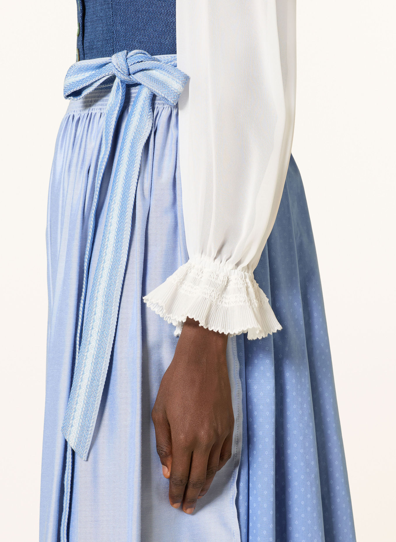 Hammerschmid NADJA Dirndl blouse: WHITE