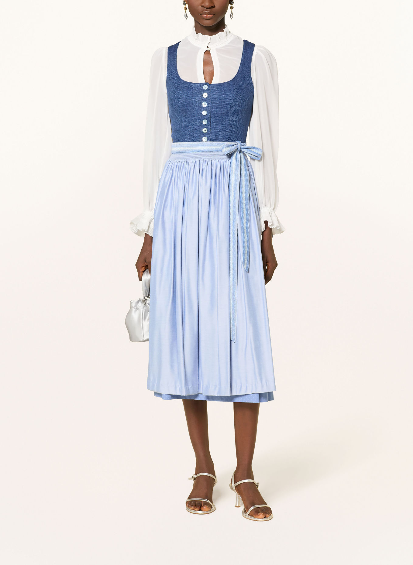 Hammerschmid NADJA Dirndl blouse: WHITE