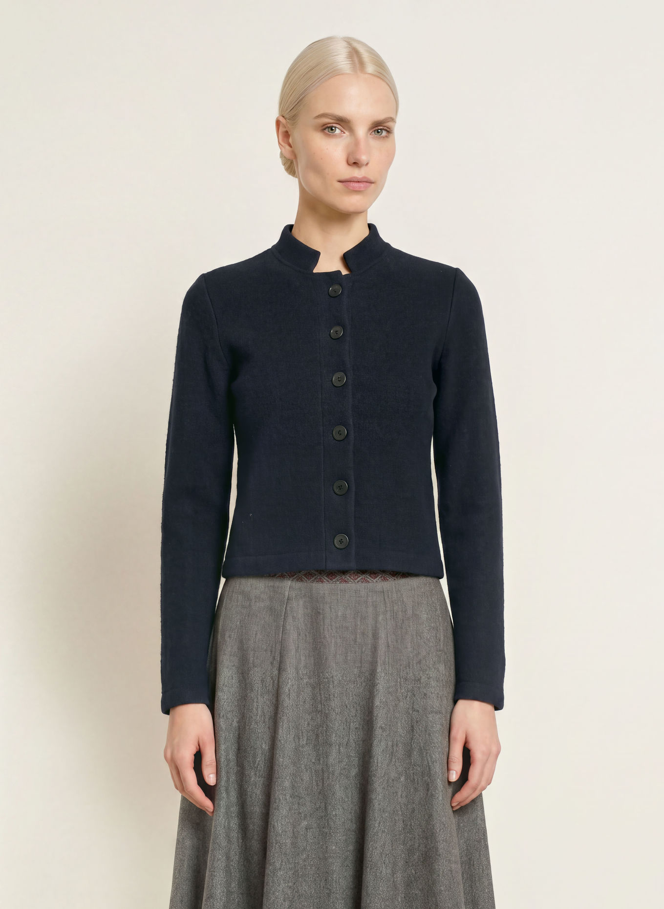 Hammerschmid Strickjacke GERLOS: DUNKELBLAU