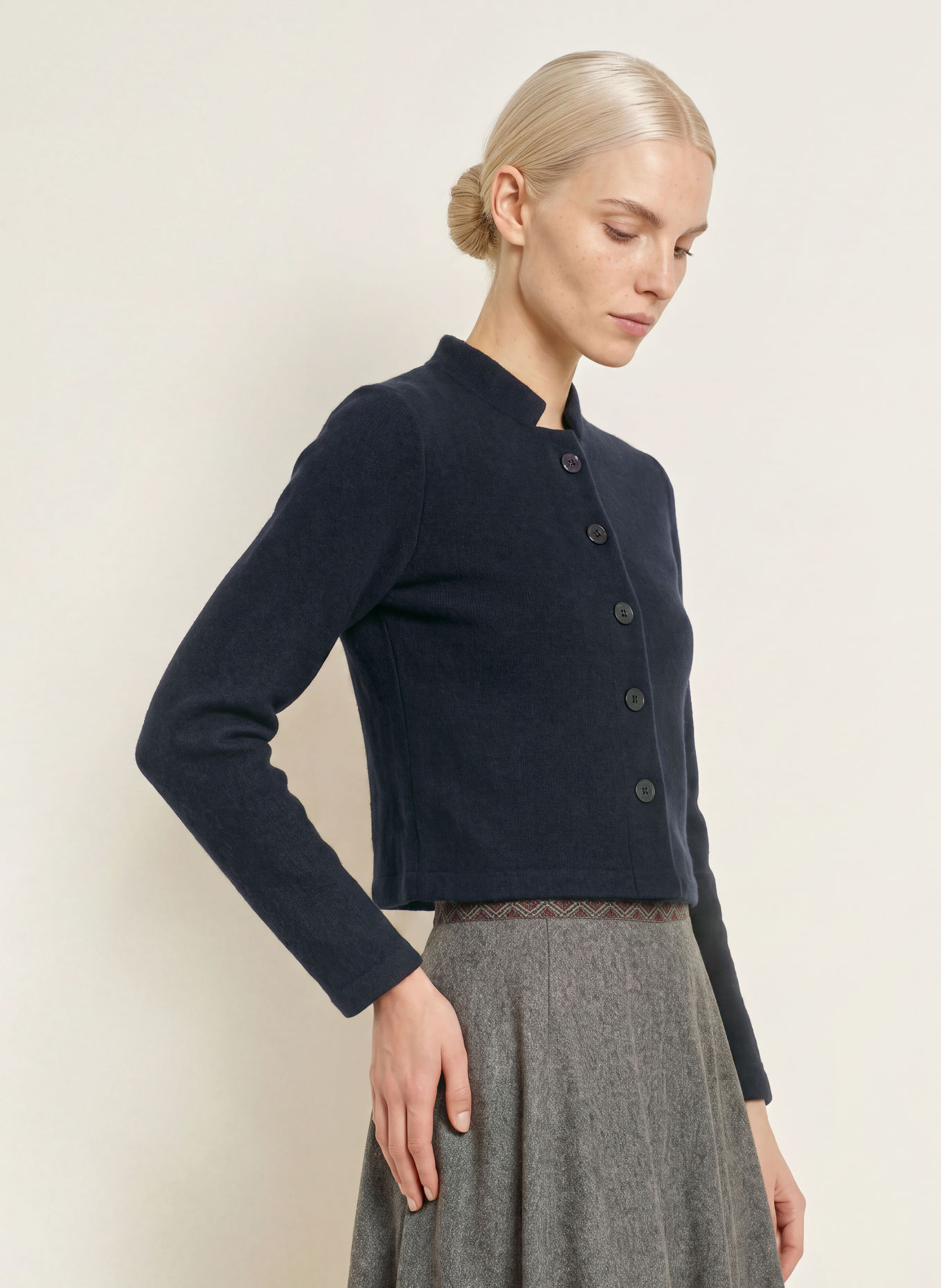 Hammerschmid Strickjacke GERLOS: DUNKELBLAU