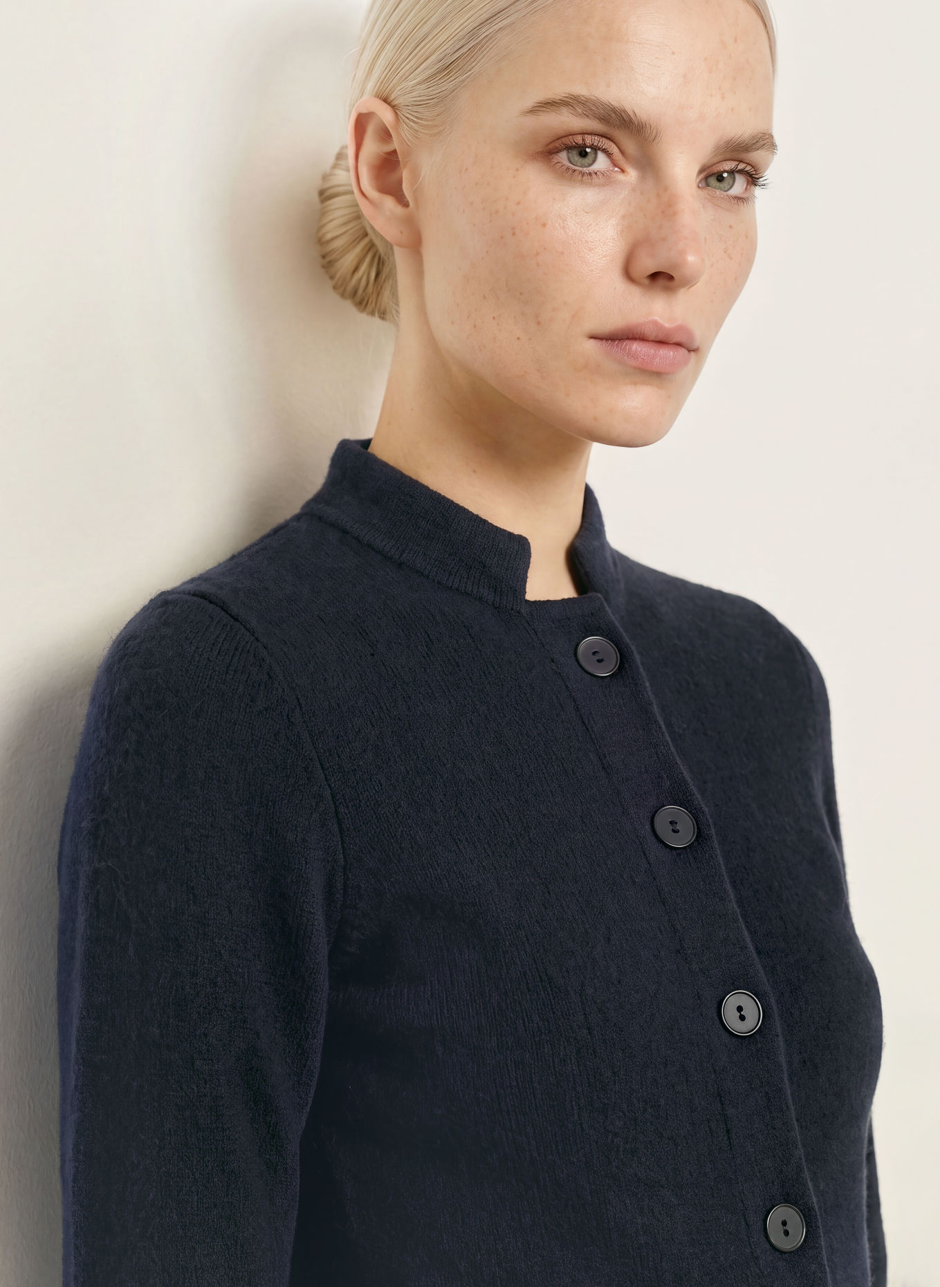 Hammerschmid Strickjacke GERLOS: DUNKELBLAU