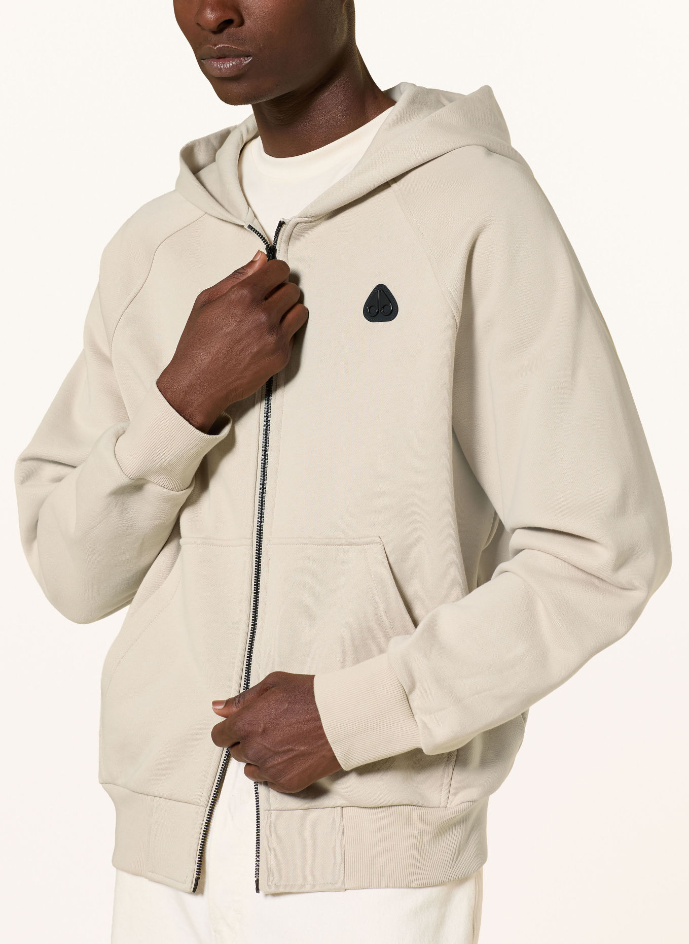 MOOSE KNUCKLES Bluza rozpinana YUL: BEŻOWY