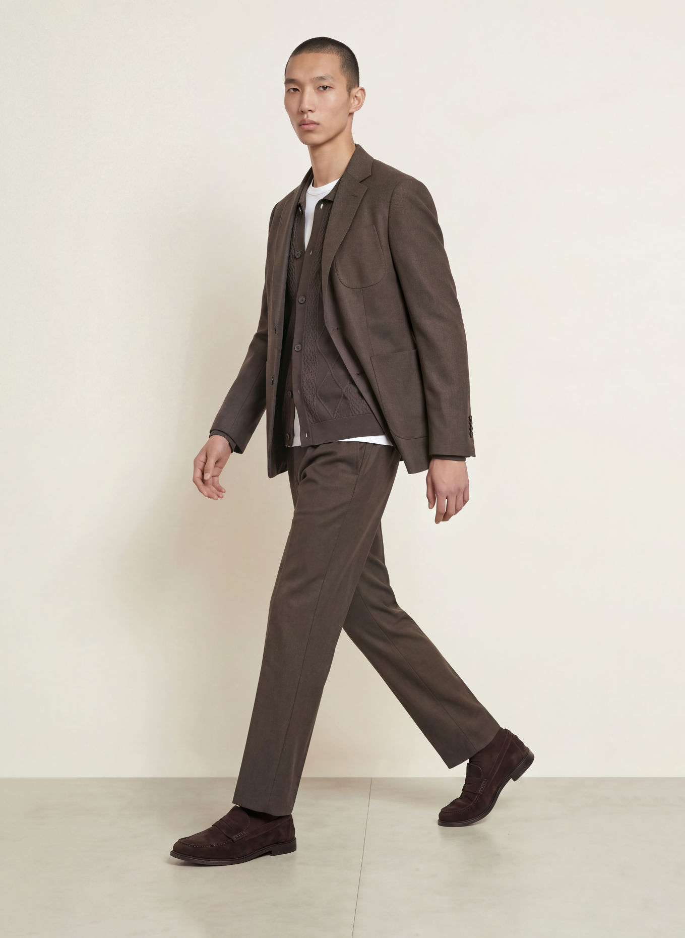 CINQUE Kostymbyxor CILETO Ultra Relaxed Fit: 28 DUNKELBRAUN