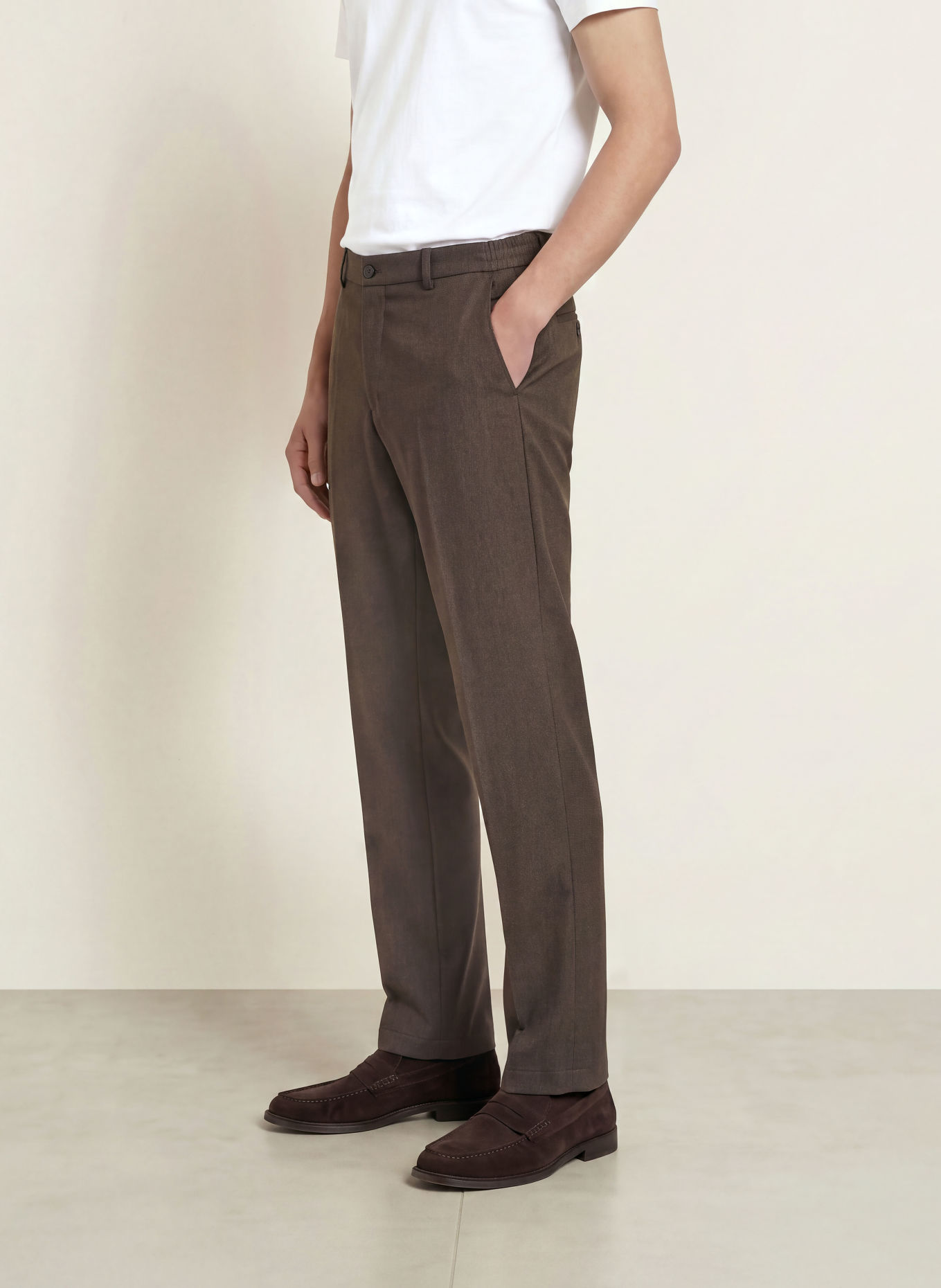 CINQUE Kostymbyxor CILETO Ultra Relaxed Fit: 28 DUNKELBRAUN