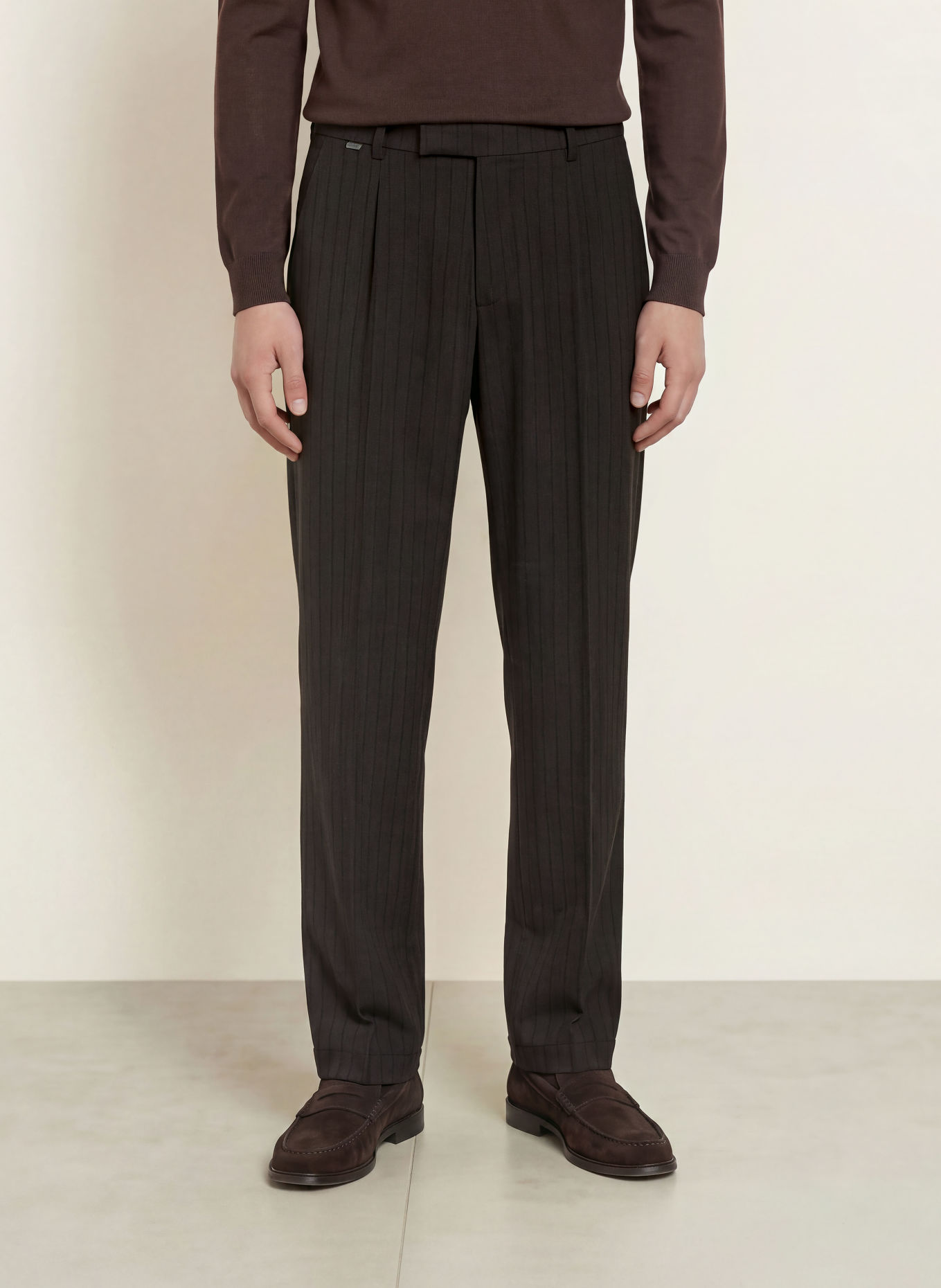 CINQUE Pantalon CIEDEN Relaxed Fit: 29 DUNKELBRAUN