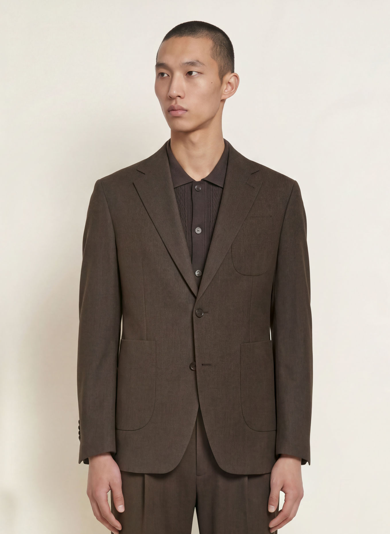 CINQUE Kavaj CIPACO Regular Fit: 28 DUNKELBRAUN