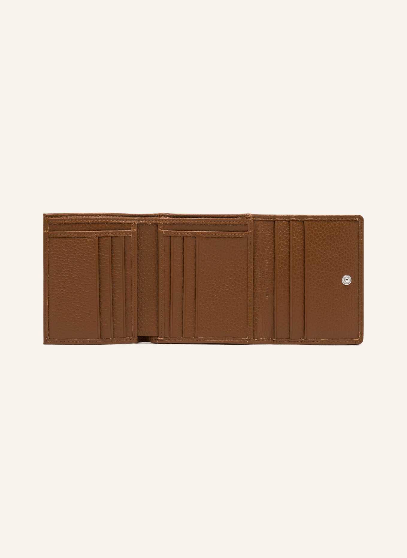 GIANNI CHIARINI Wallet: COGNAC / SILVER