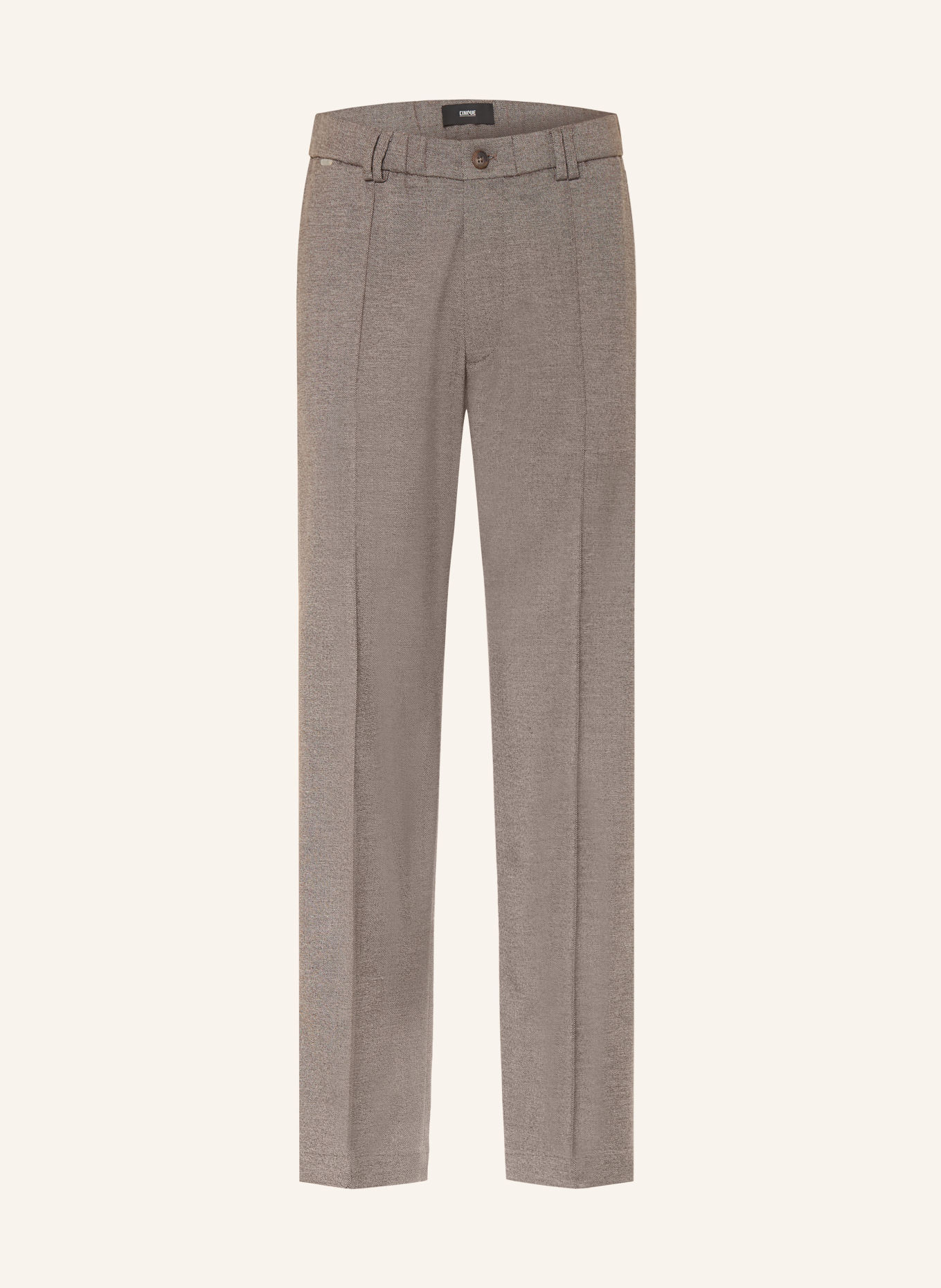CINQUE CILUIGI Regular Fit Trousers: TAUPE