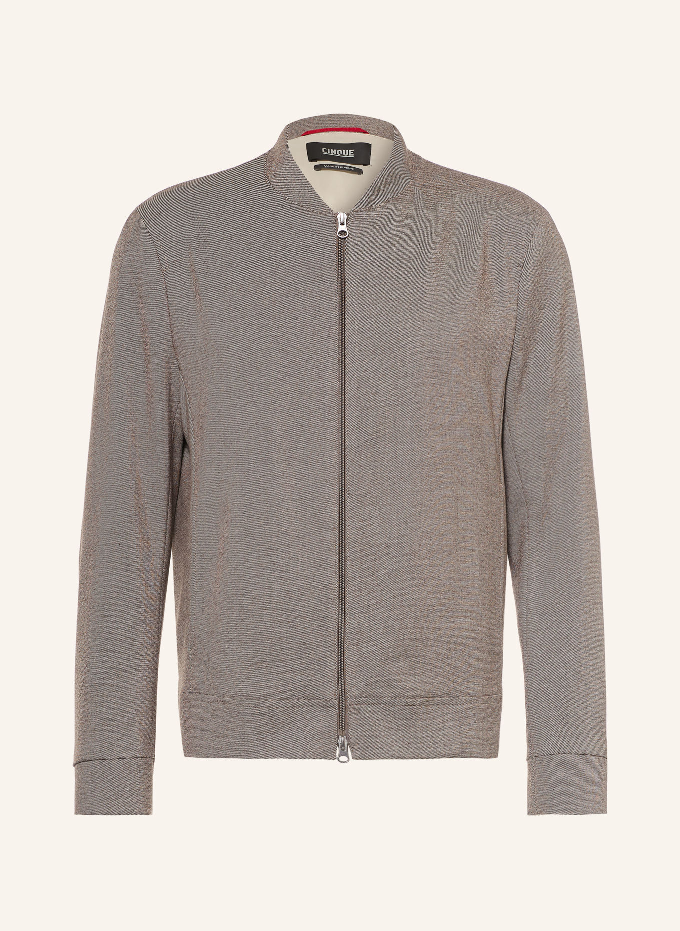 CINQUE CICROSS Bomber jacket: TAUPE