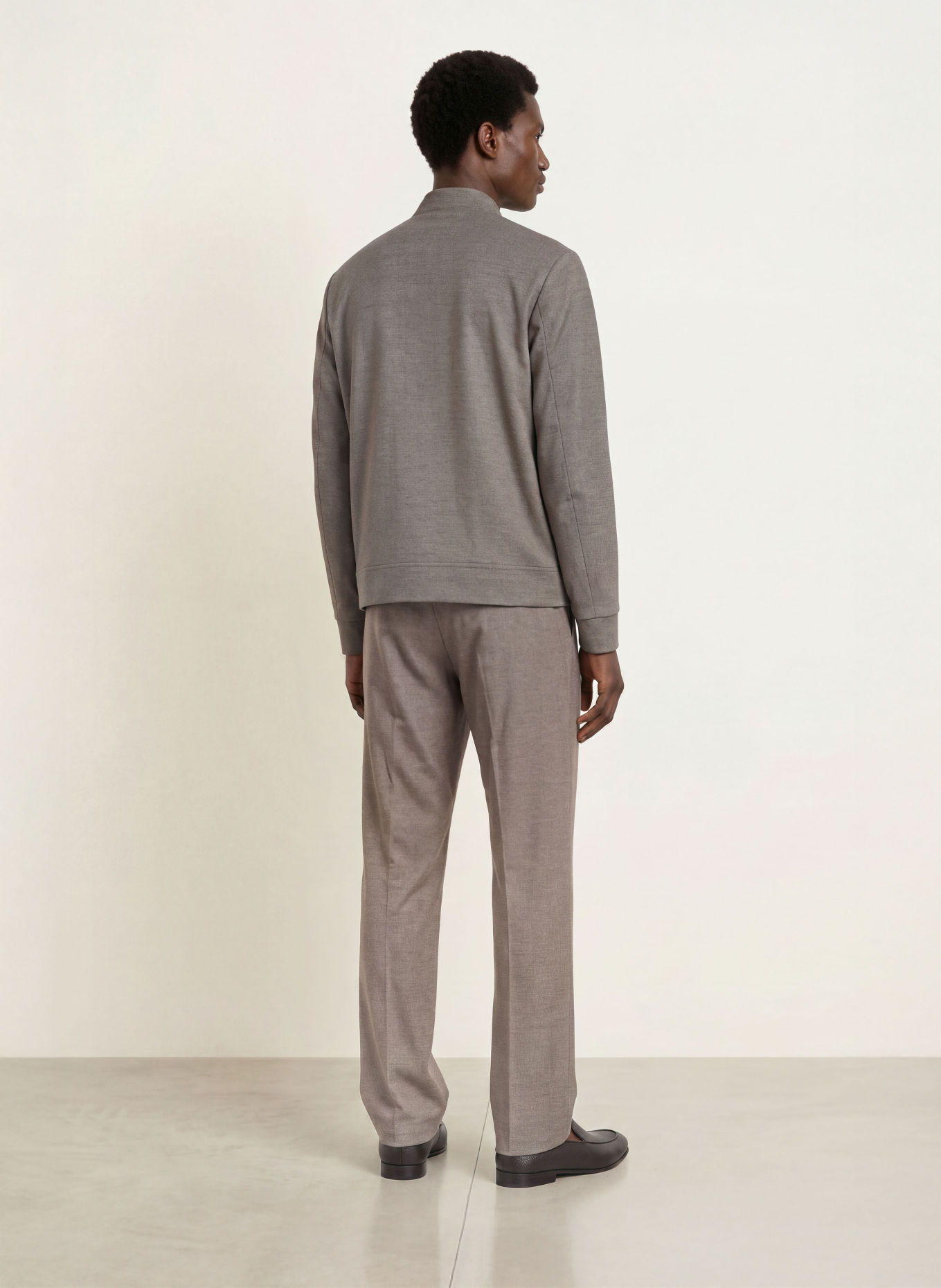 CINQUE CICROSS Bomber jacket: TAUPE