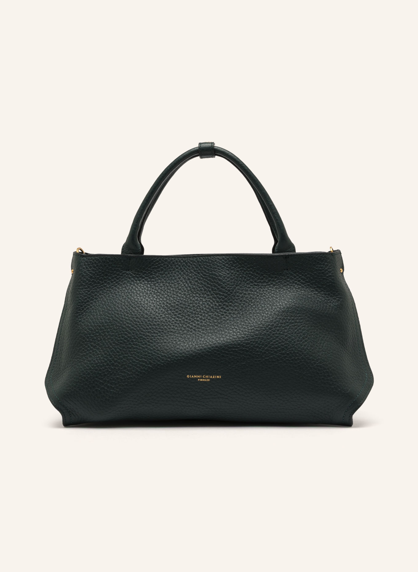 GIANNI CHIARINI Torebka AMAL MEDIUM: CIEMNOZIELONY / ZŁOTY